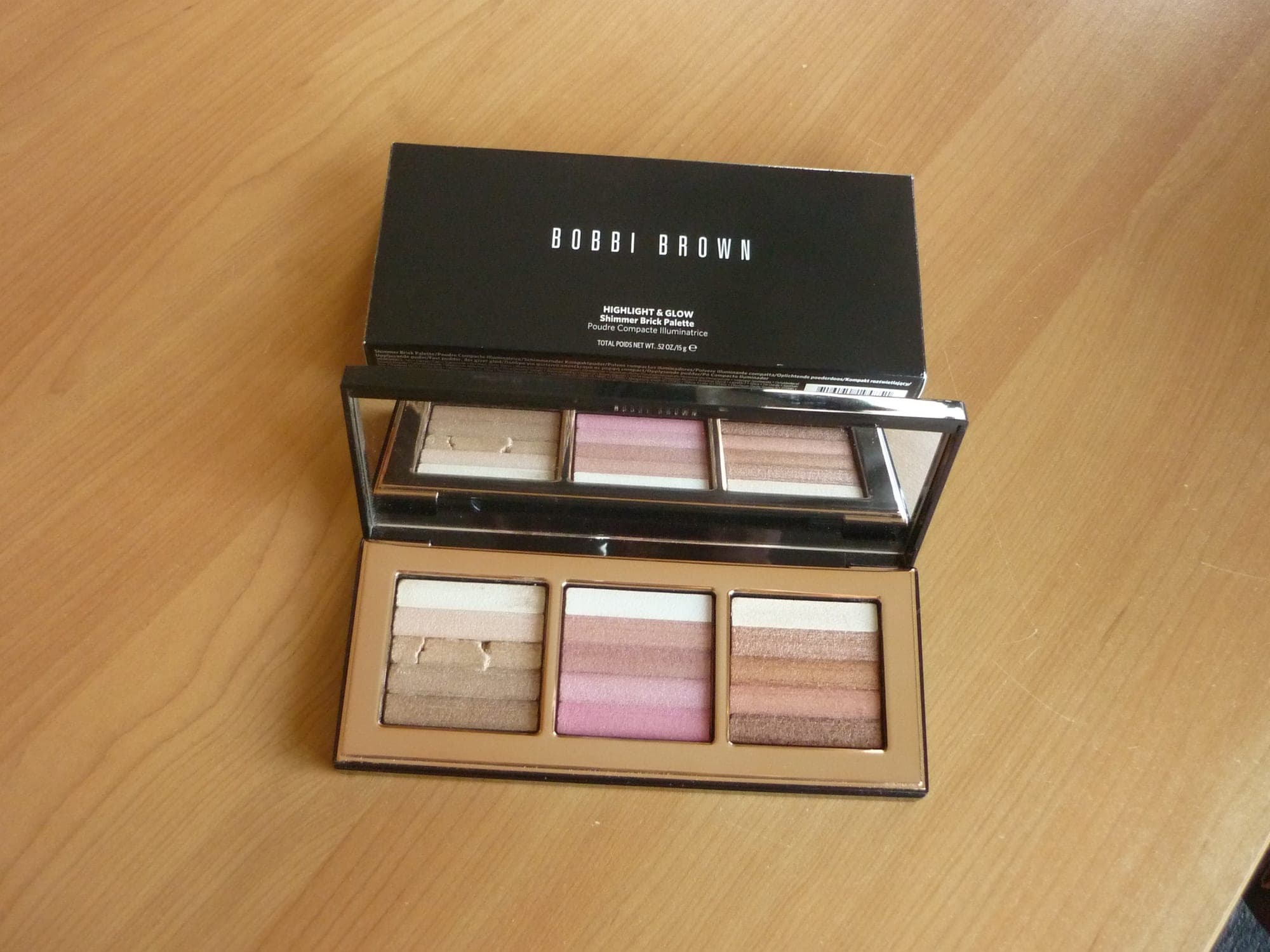 Bobbi Brown Highlight & glow Shimmer brick palette
