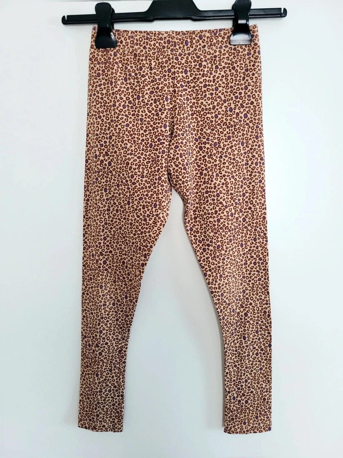 Wibra legging Maat 140 – panterprint – 95% katoen