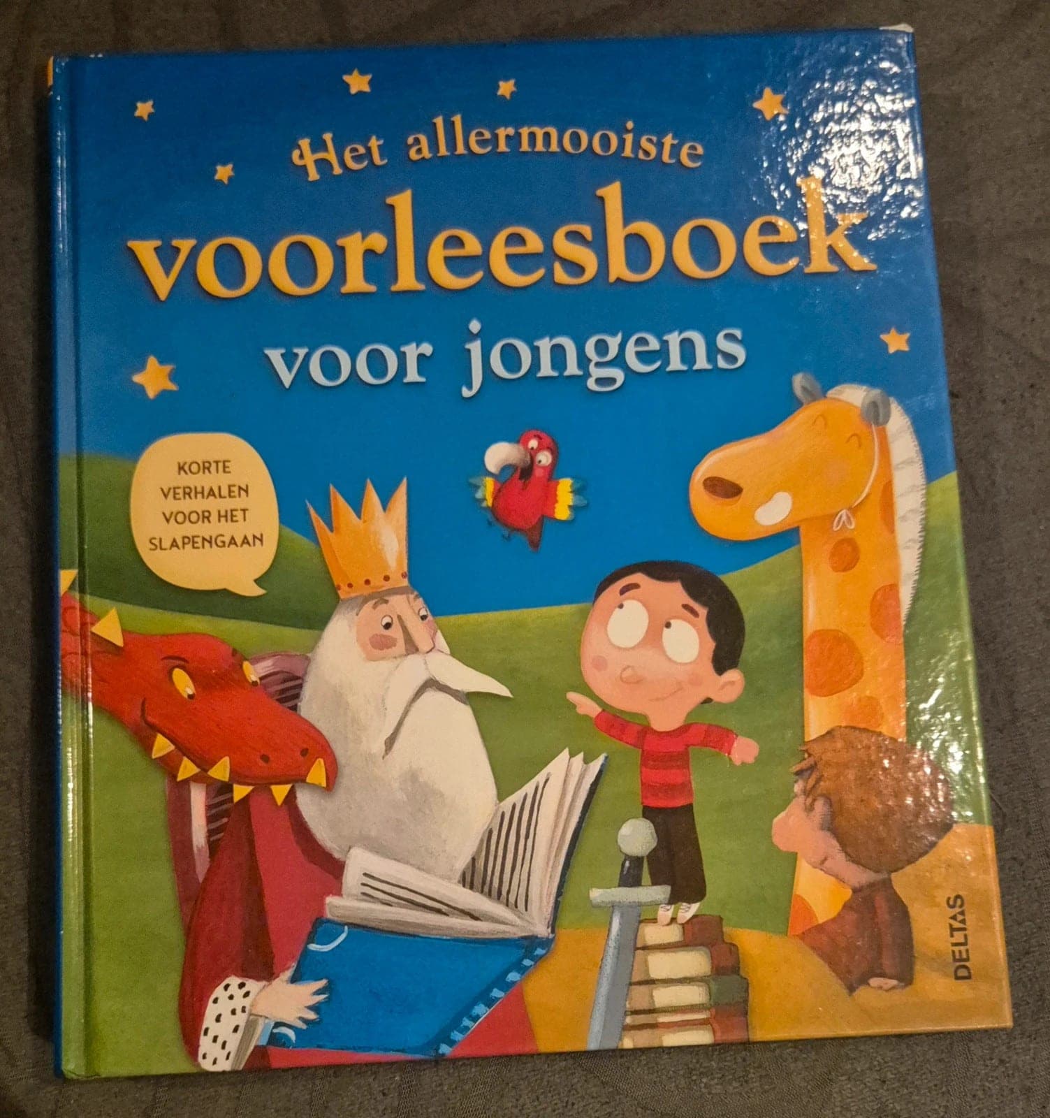 Voorleesboek met korte verhalen voor jongens