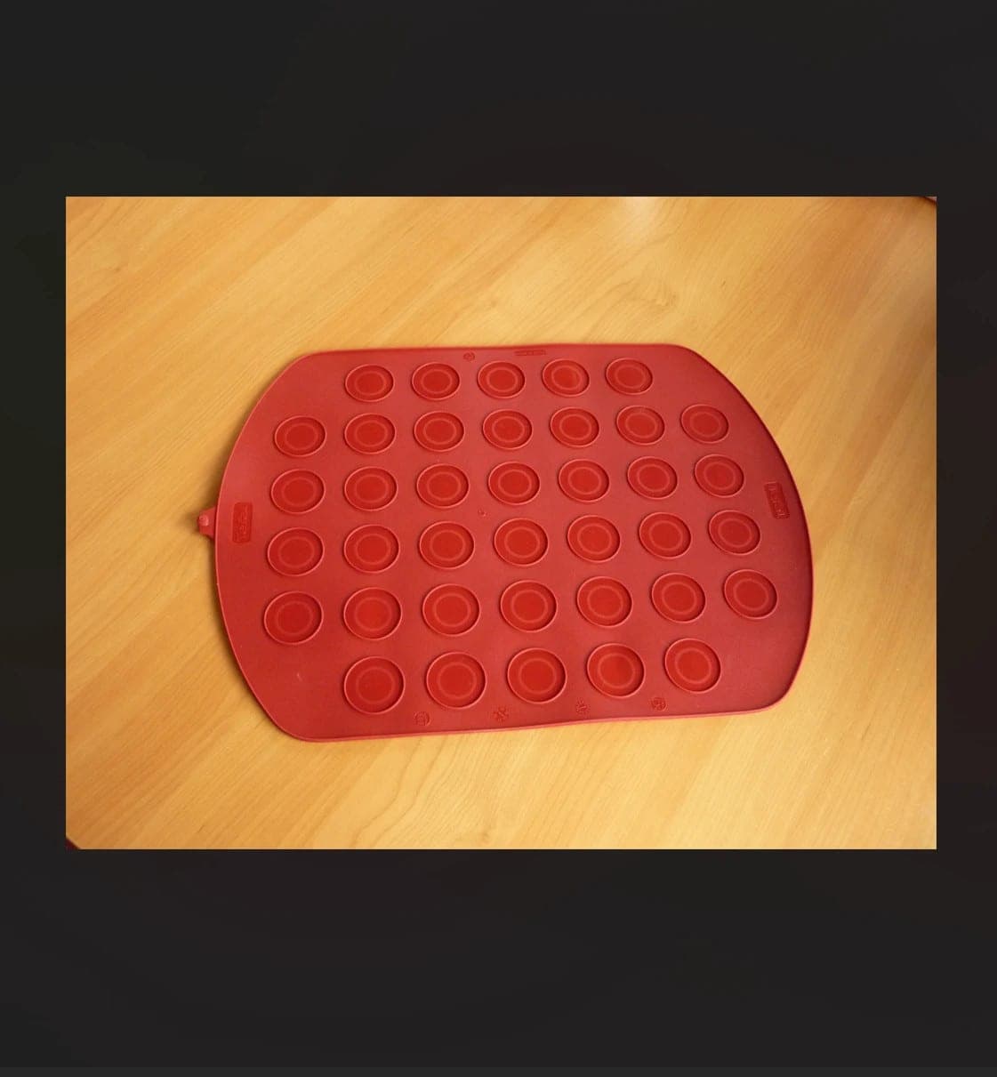 Tefal Bordeaux siliconen bakmat ovenmat vorm voor macarons