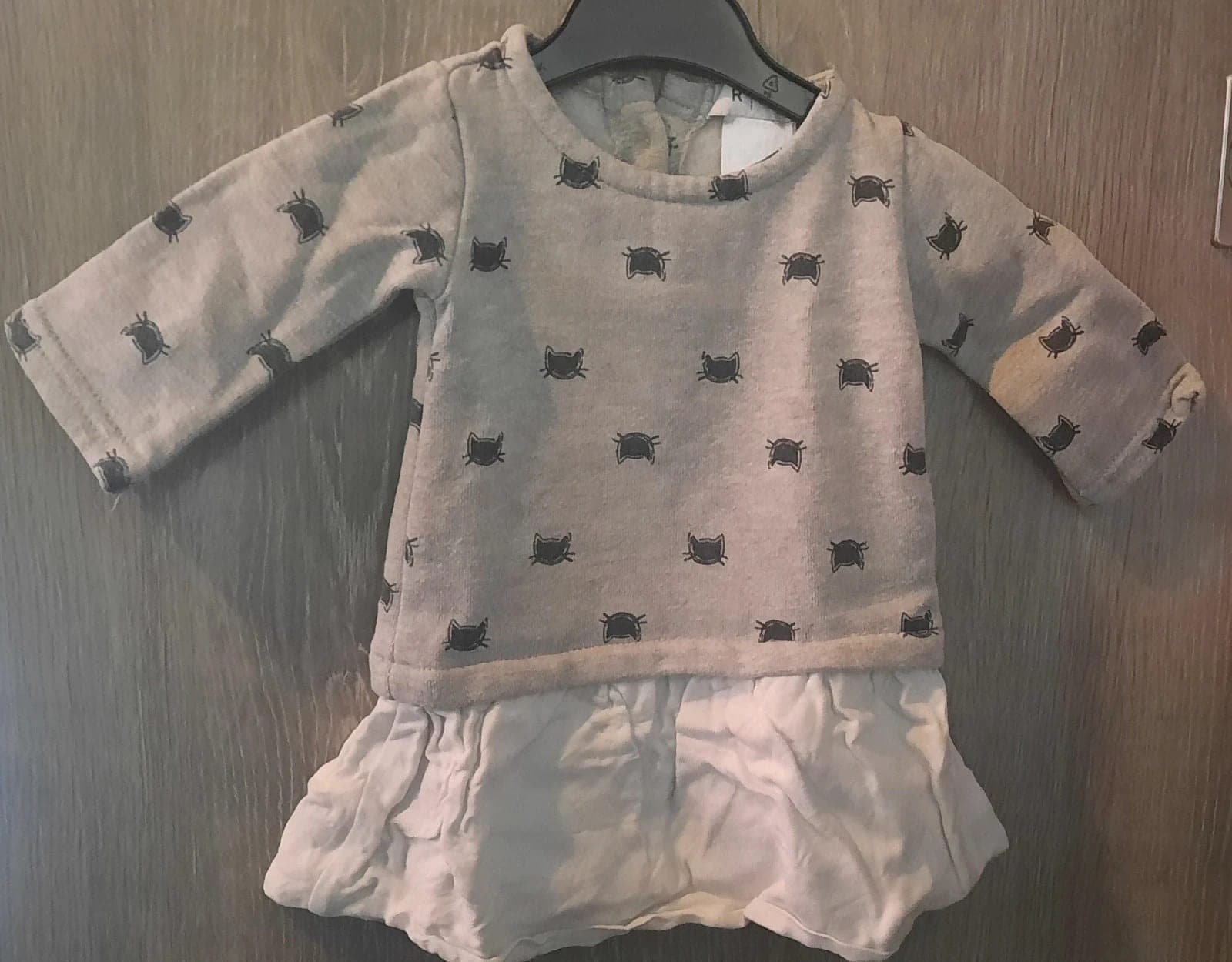 La Redoute jurkje maat 56 cm (1-3 maanden)