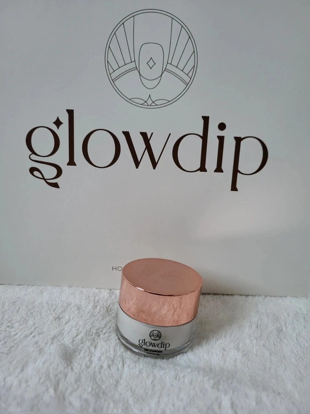 Glowdip dipping powder kleur Coconut 💅