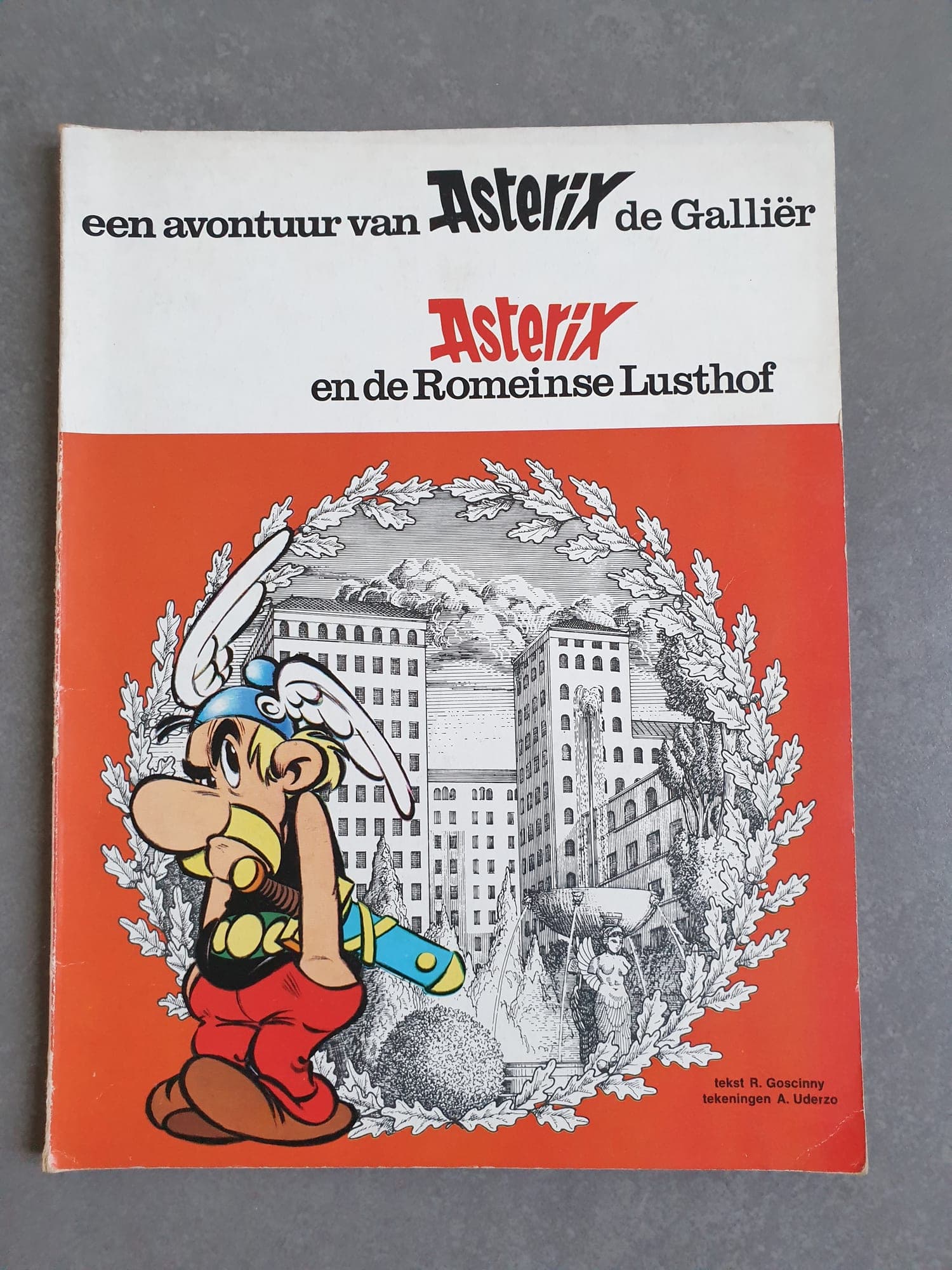 Strip - Asterix en de Romeinse Lusthof