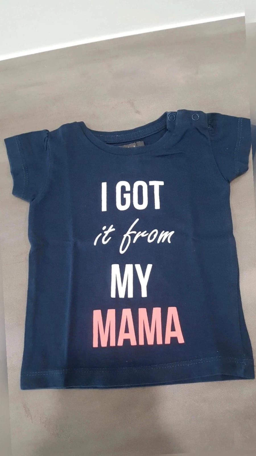 T-shirt meisje 80 I got it From my MAMA