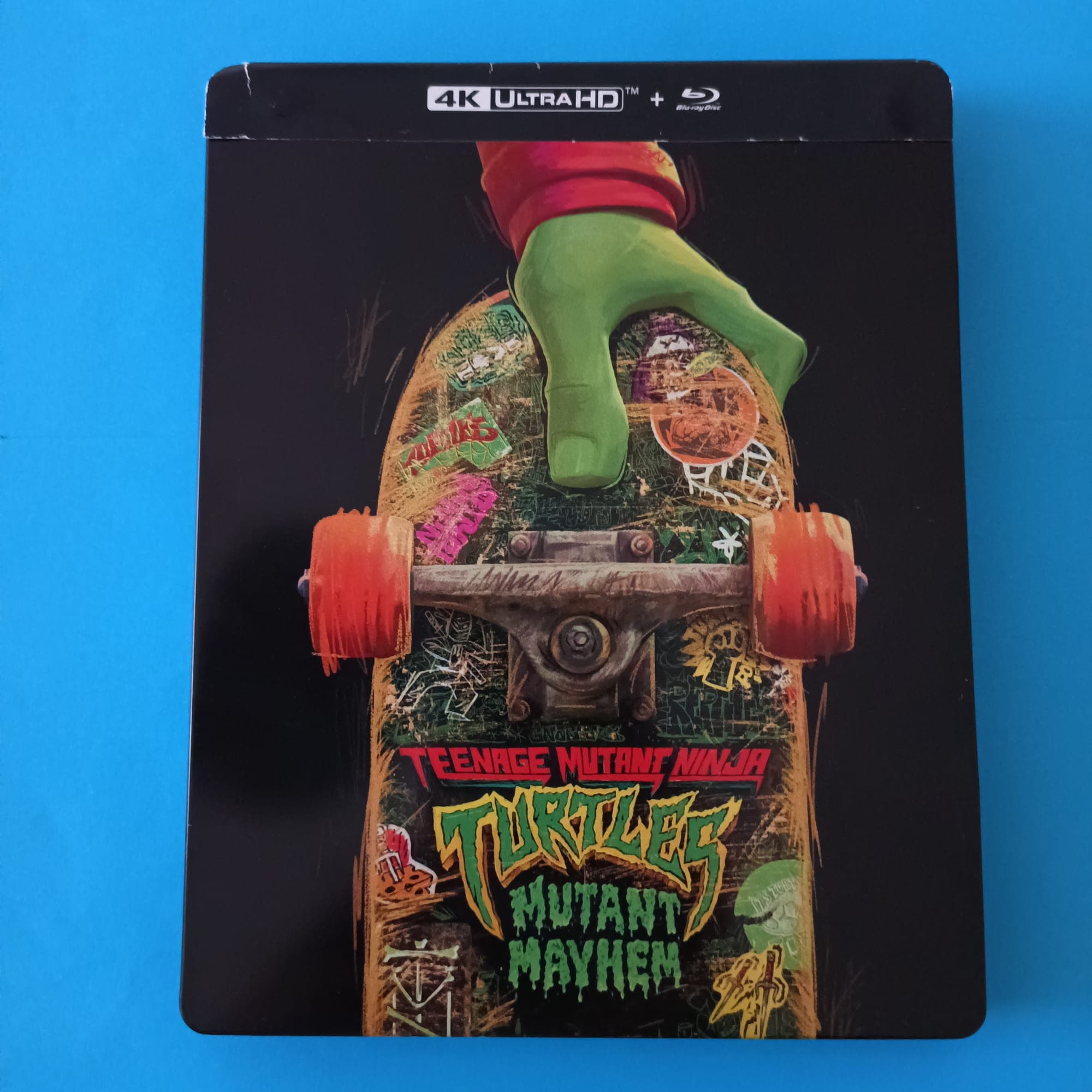 Teenage Mutant Ninja Turtles: Mutant Mayhem 4K Ultra HD + Blu-ray Steelbook