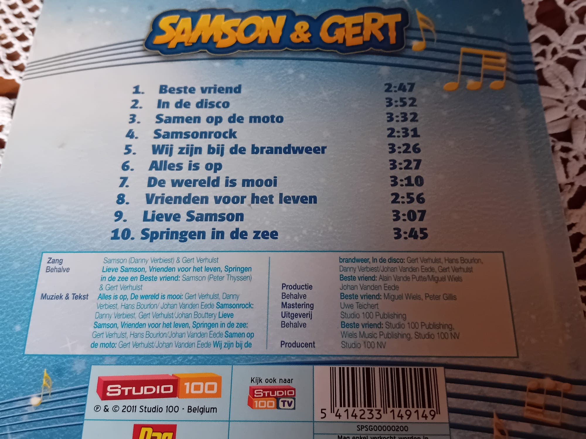 Samson & Gert - CD met 10 nummers