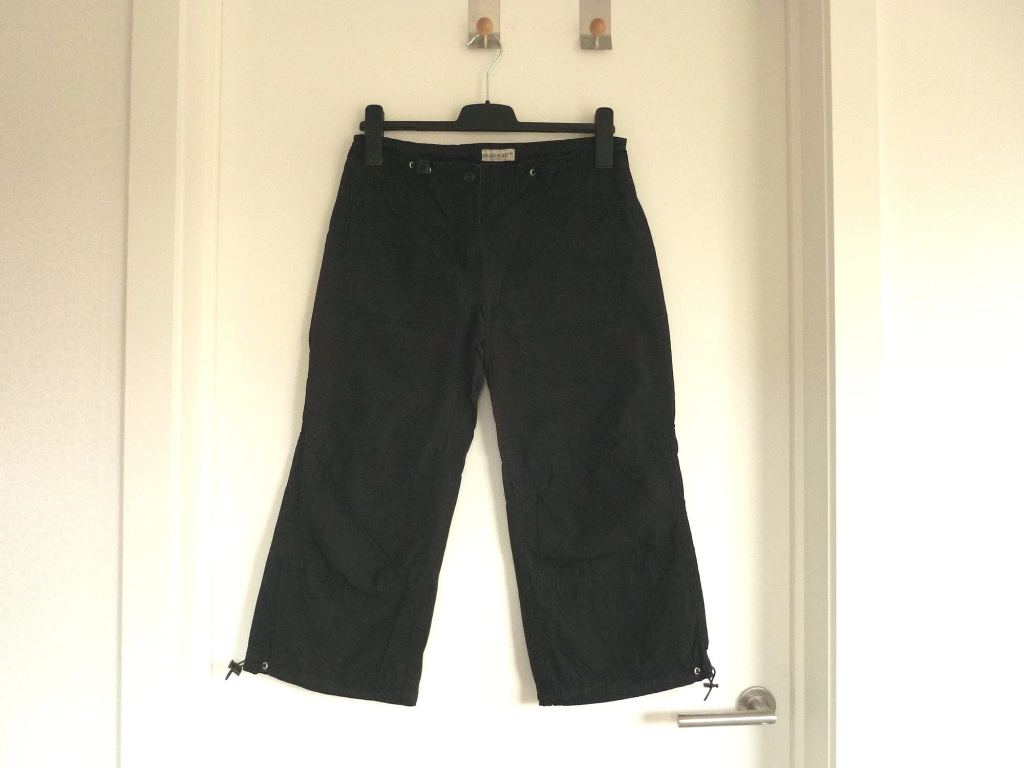 Zwarte 3/4 broek Maat 36-38 van Clockhouse
