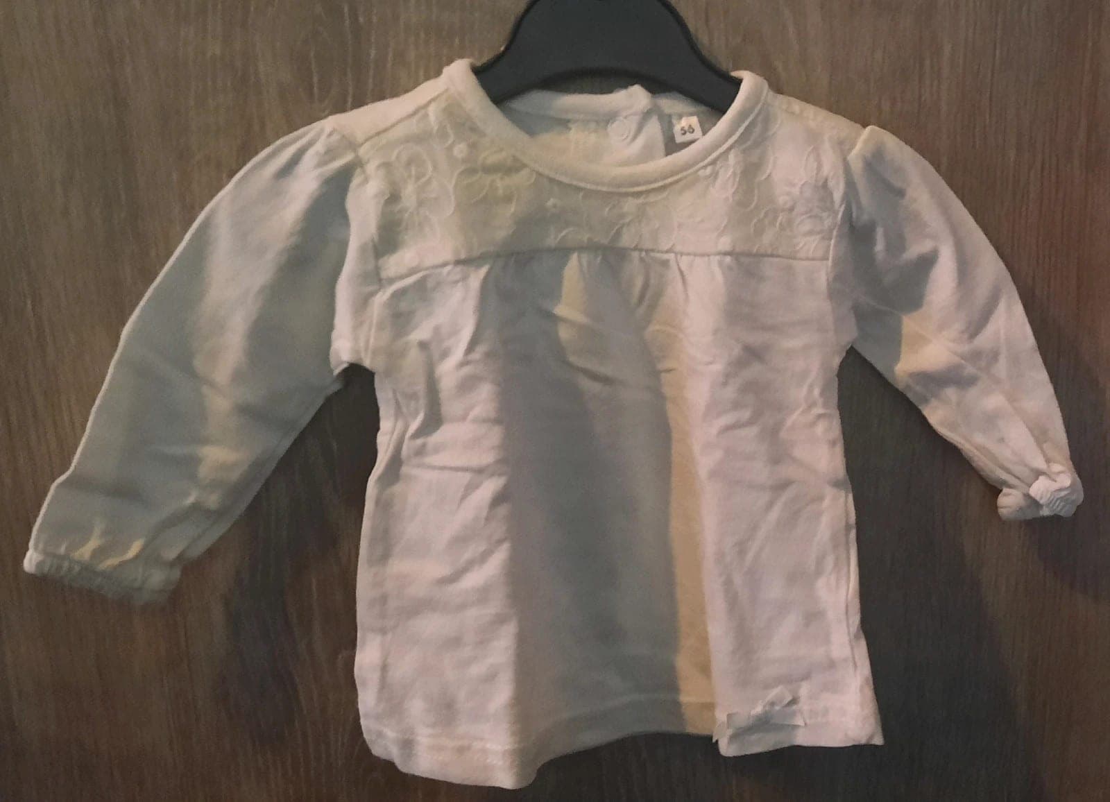 Zeeman longsleeve 56 cm (1-3 maanden)