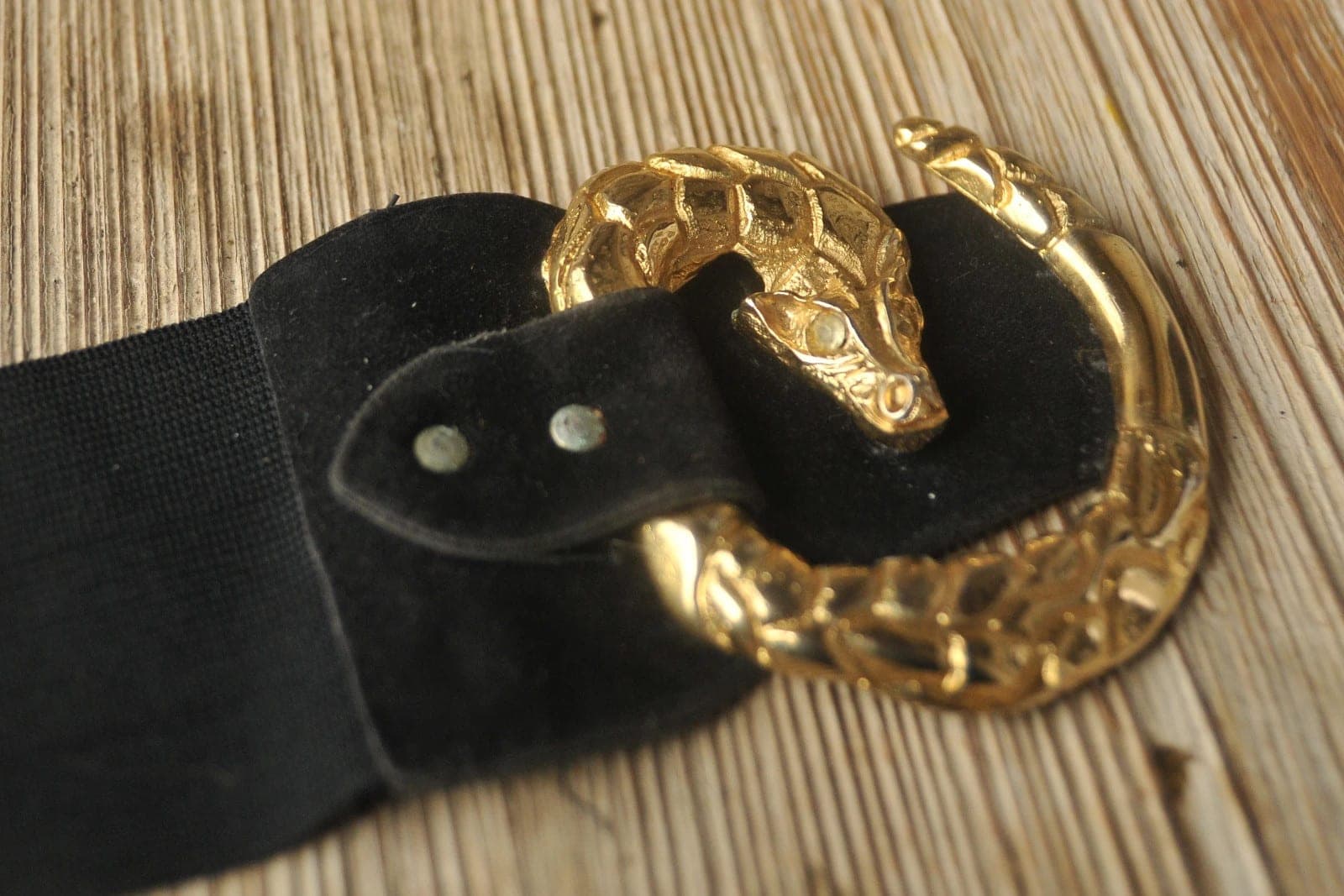 Riem met drakengesp