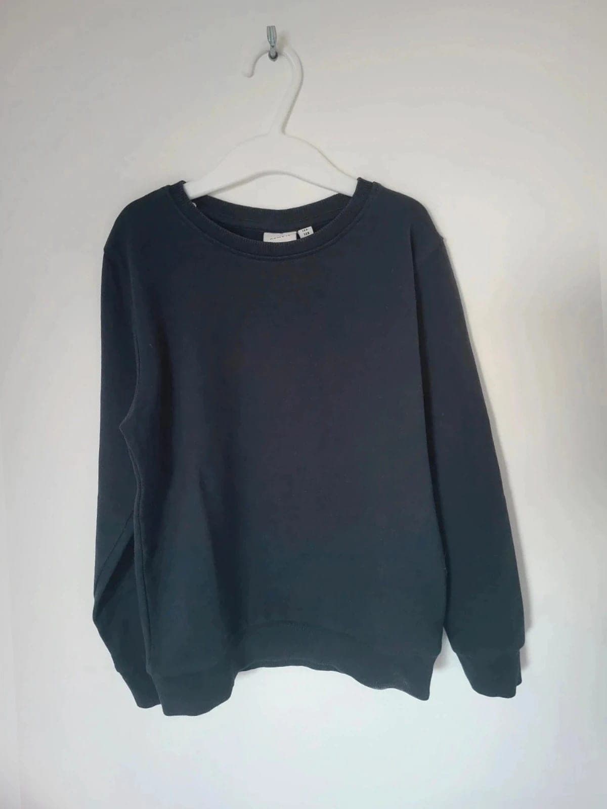 Donkerblauwe Sweater name It | Maat 122-128 (7-8 jaar)