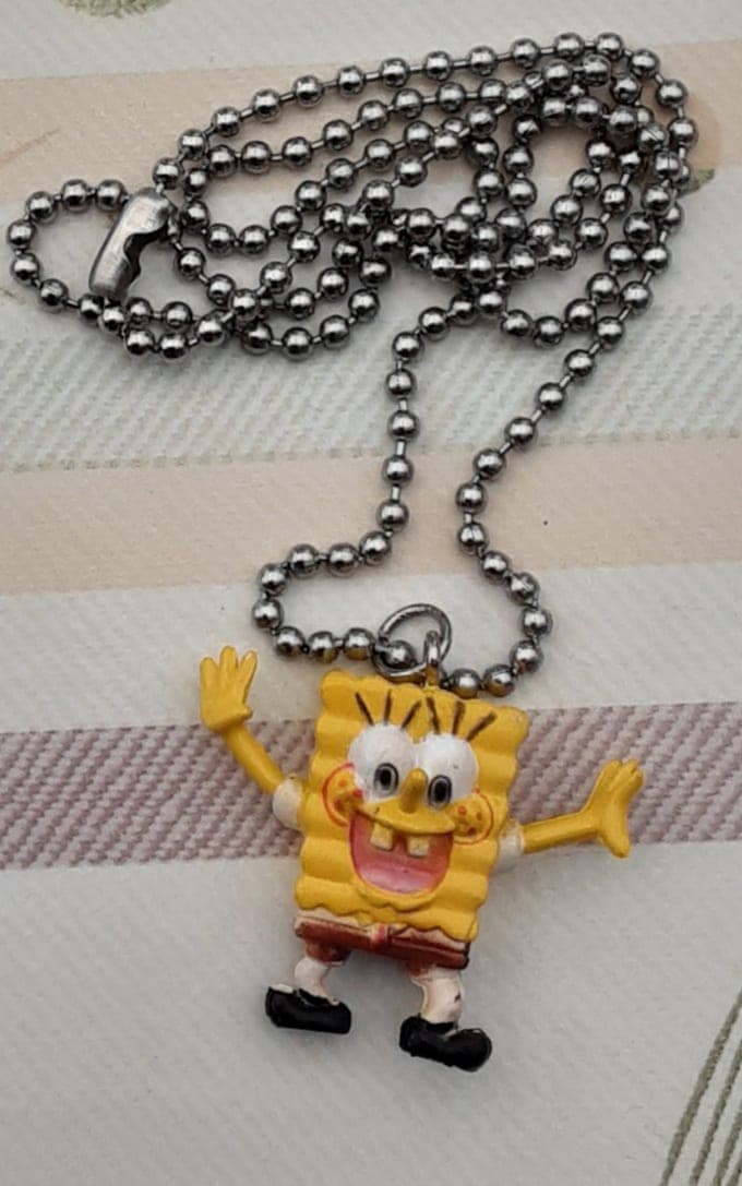 SpongeBob SquarePants kettinghanger met bolletjes-ketting nieuw