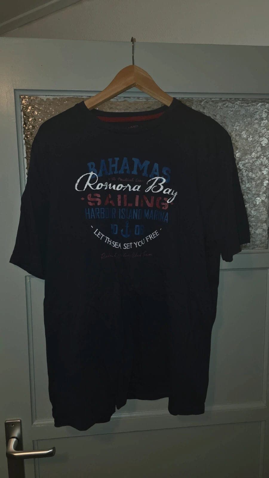 Redmond T-shirt XL - Bahamas Sailing - Donkerblauw