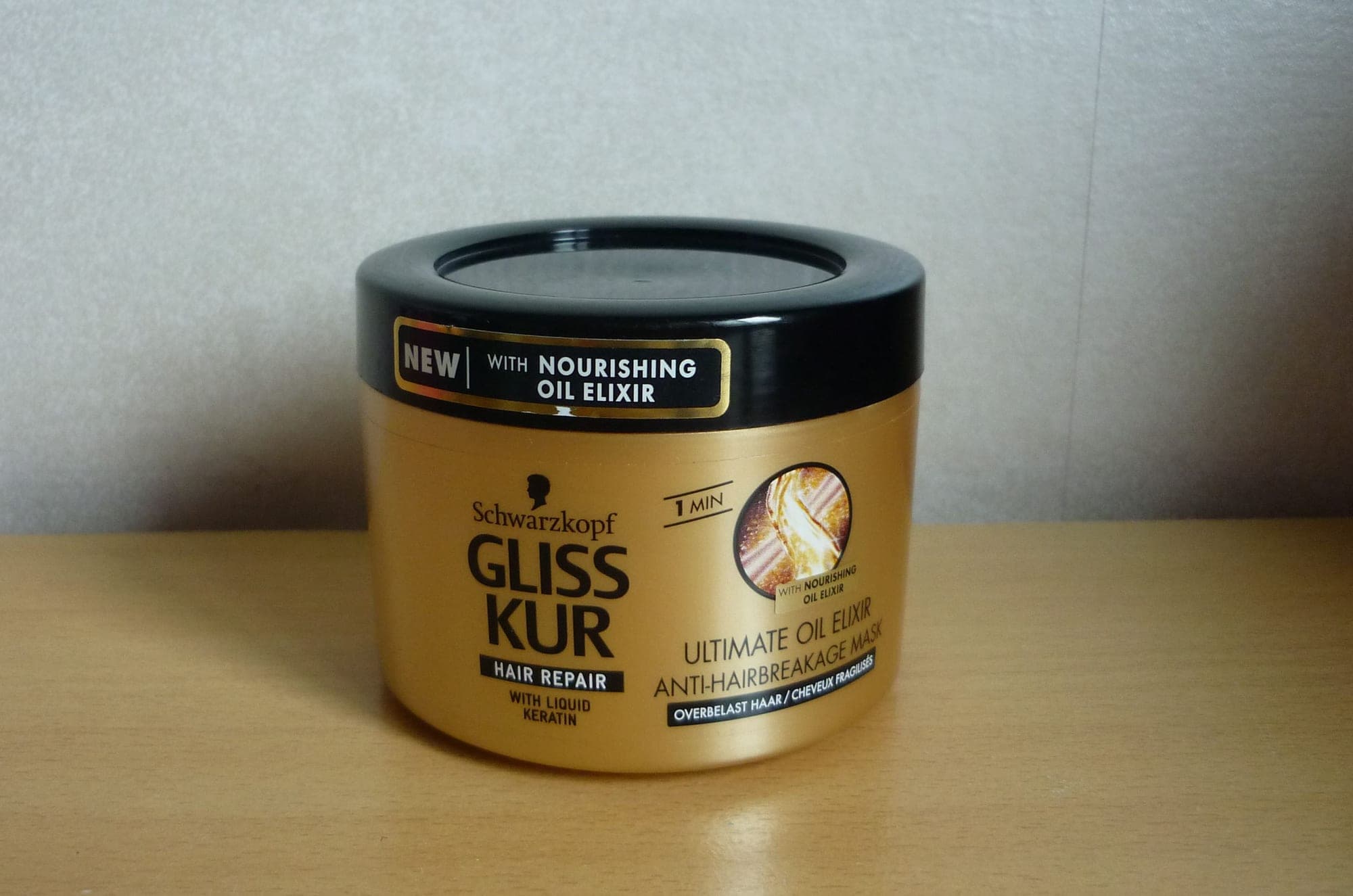 Gliss kur Hair repair Ultimate oil elixir anti-hairbreakage haarmasker 200 ml