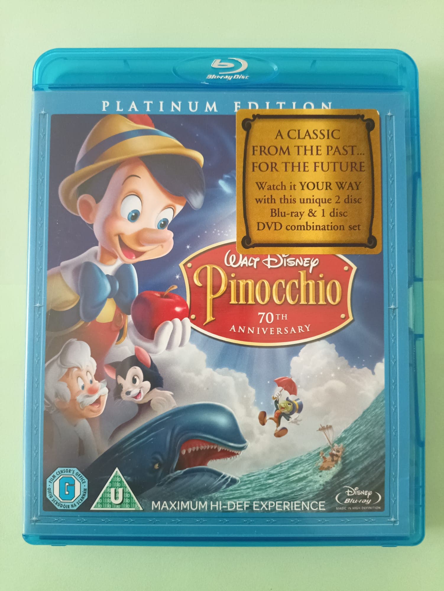 Pinocchio - 3-disc Platinum Edition [blu-ray + Dvd], 8717418203177, Ben Sharpst.