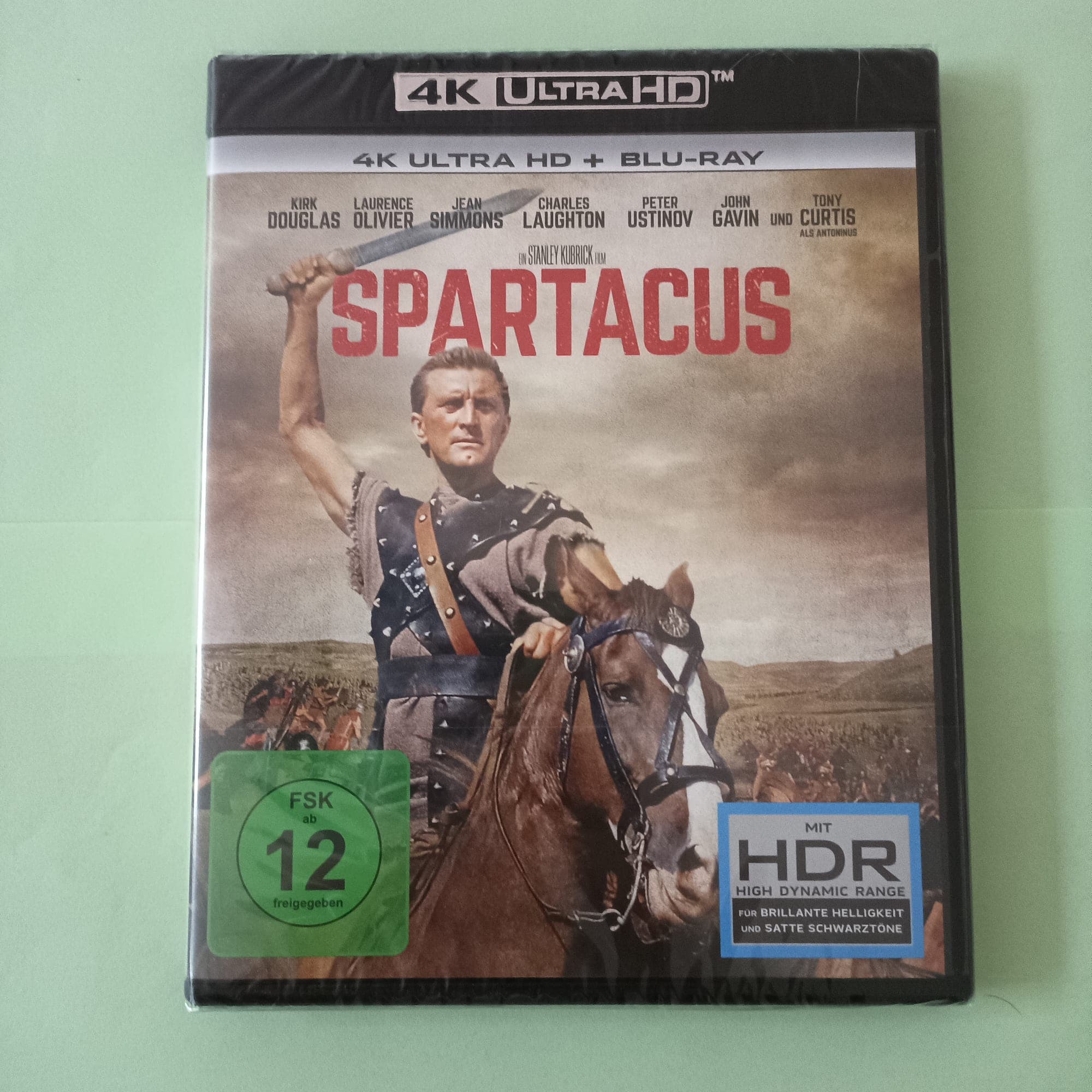 Spartacus 4K Ultra HD + Blu-ray