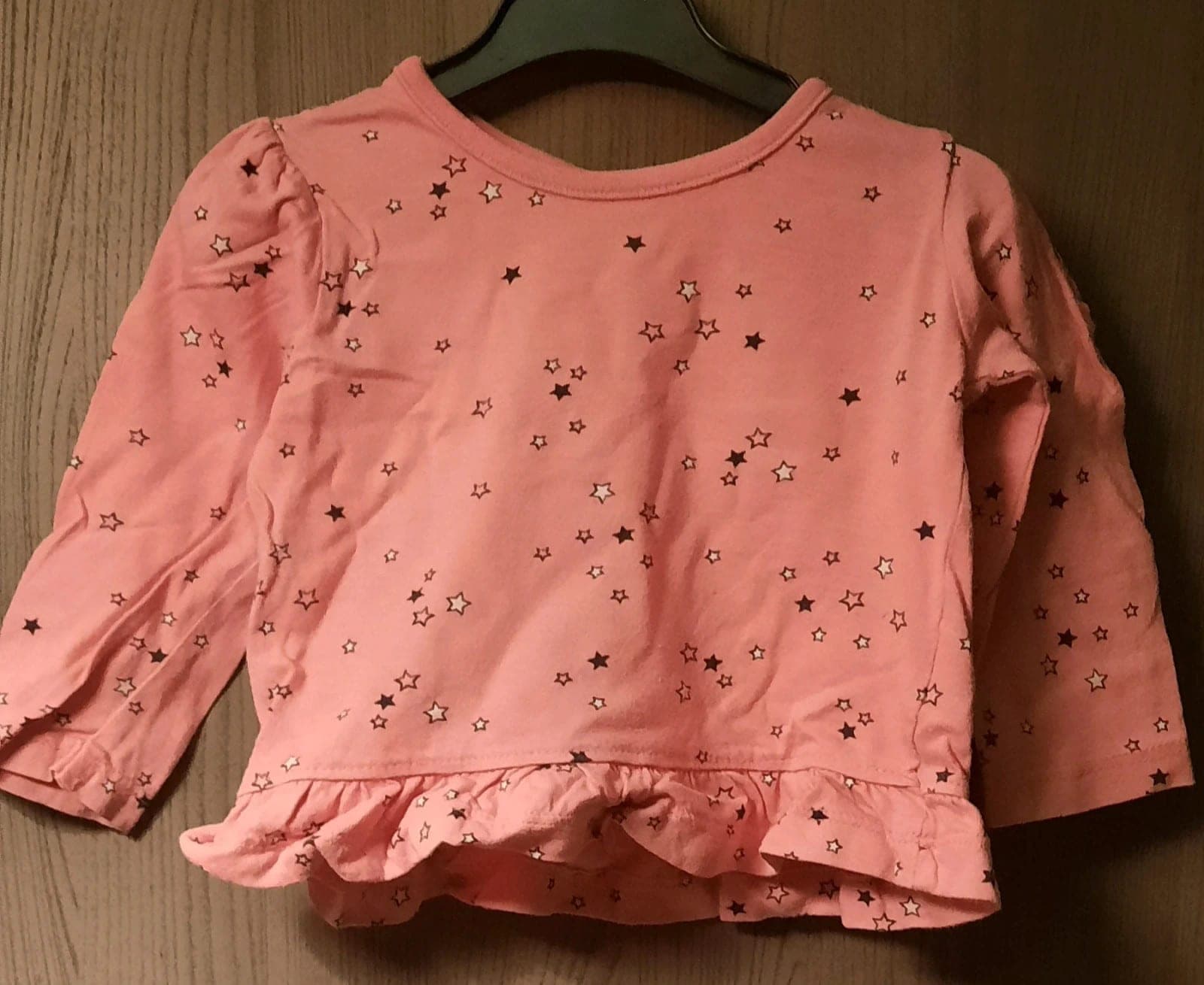 Zeeman longsleeve meisje sterren 74cm