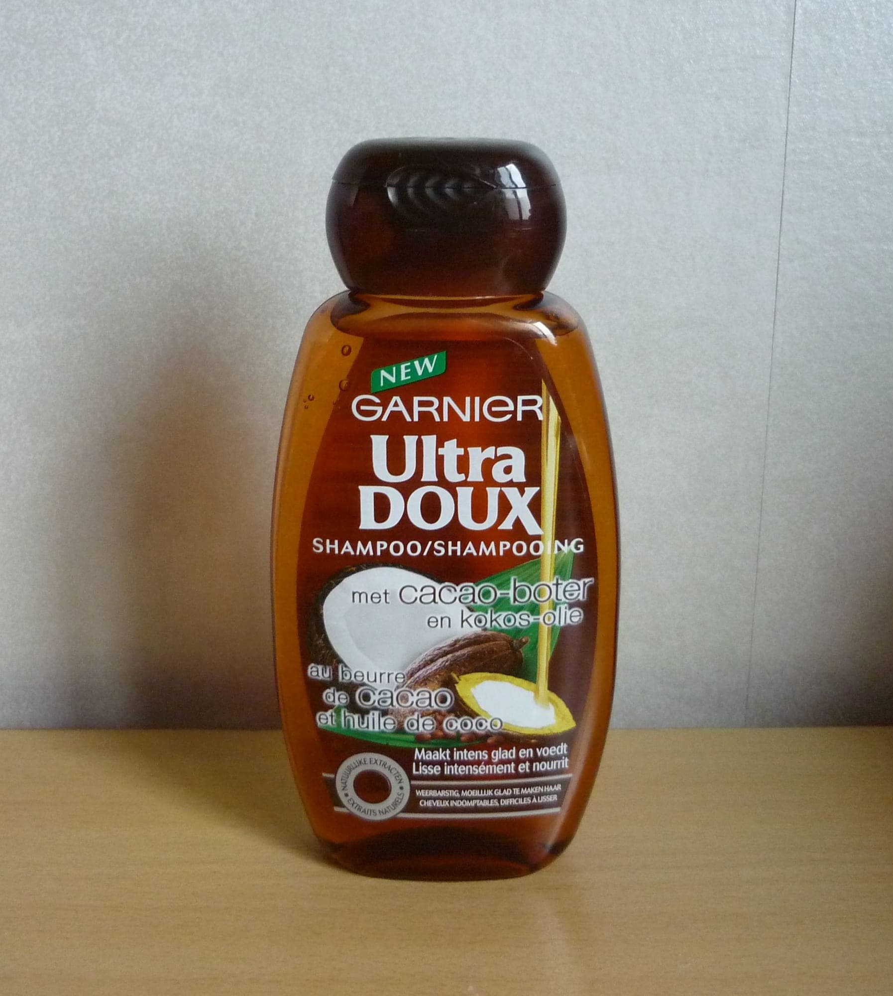 Garnier Ultra doux Shampoo met cacao-boter en kokos-olie 250 ml