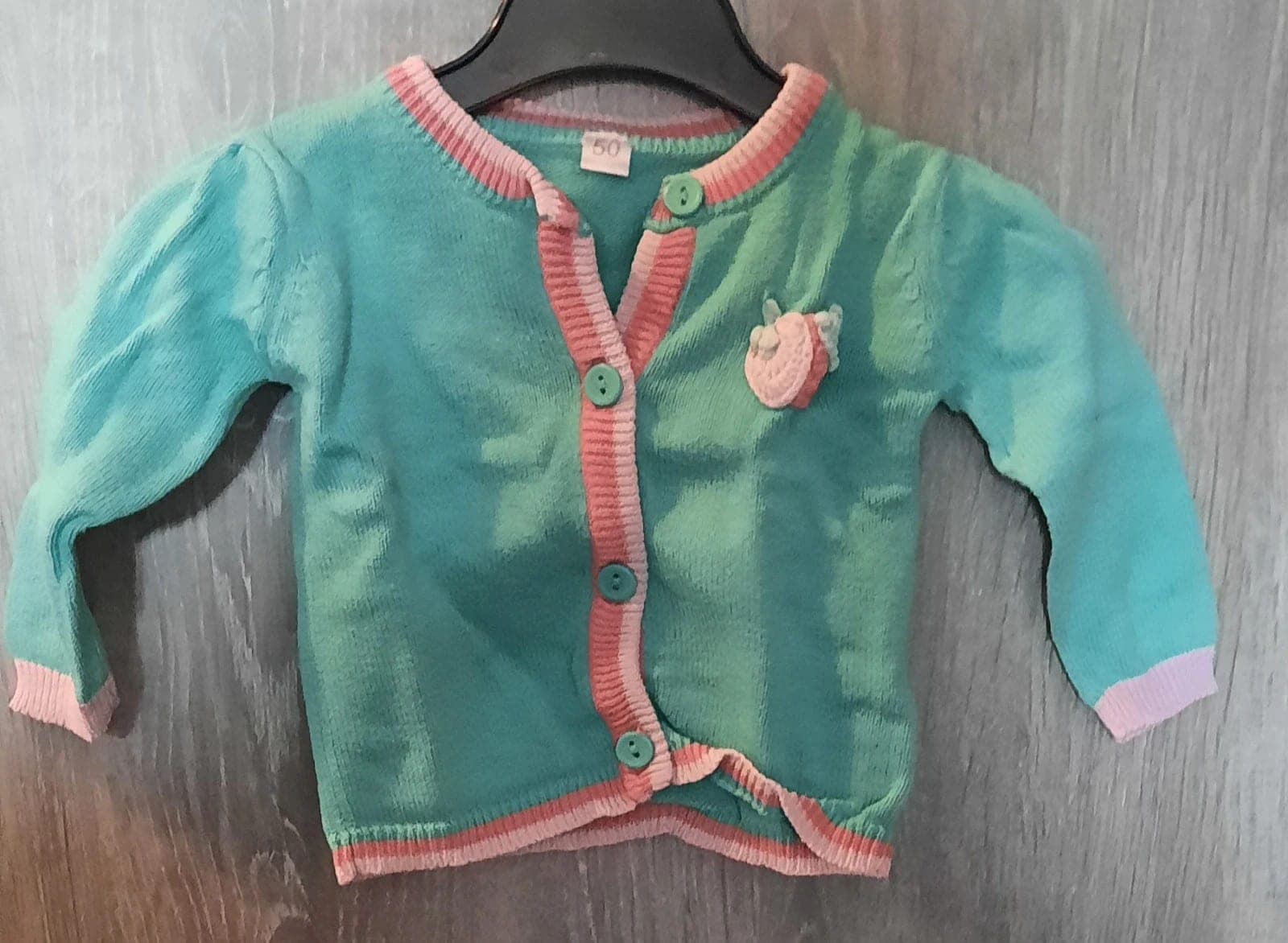 Zeeman vestje meisjes maat 50 cm