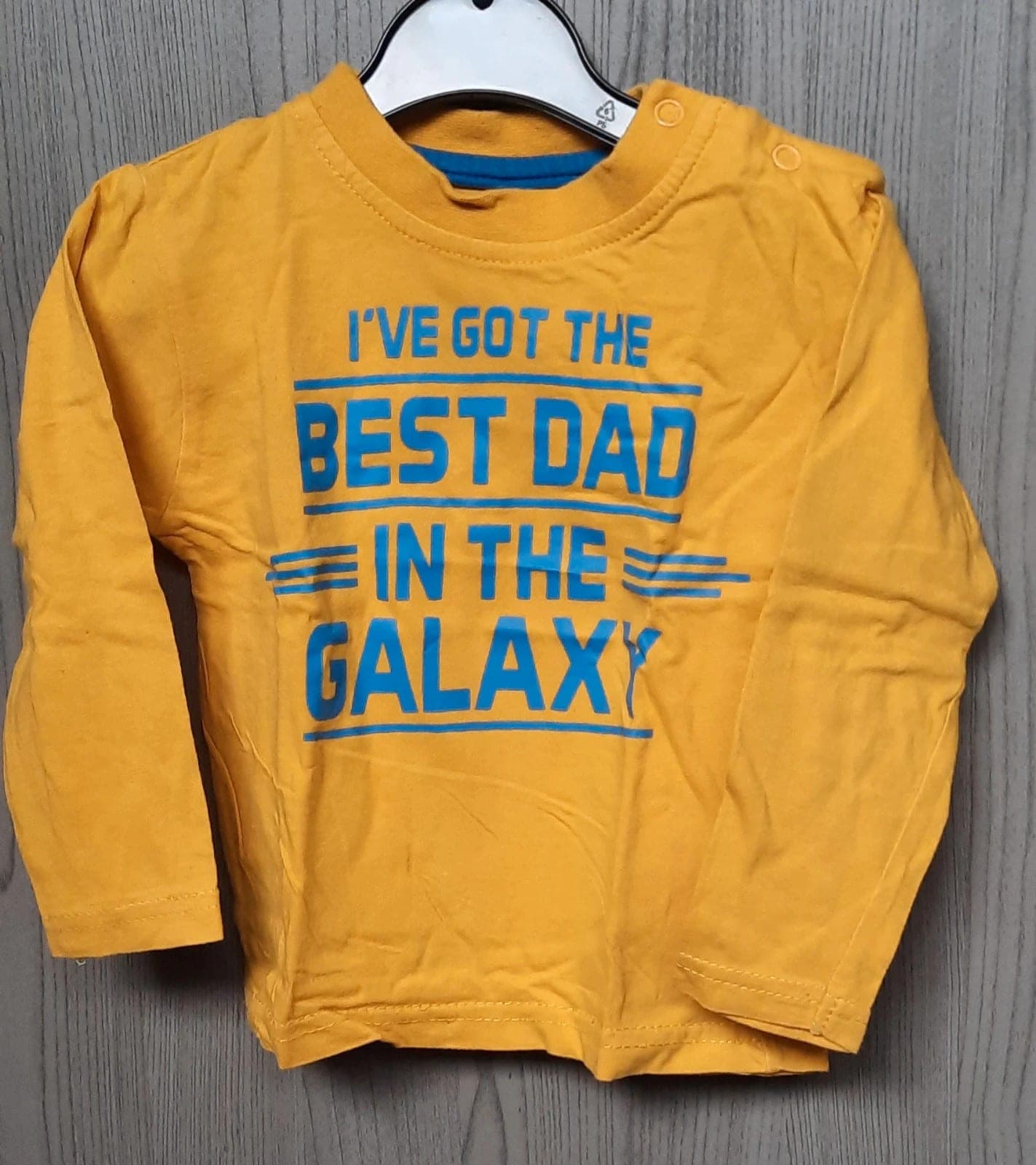 Zeeman longsleeve mosterdgeel jongens