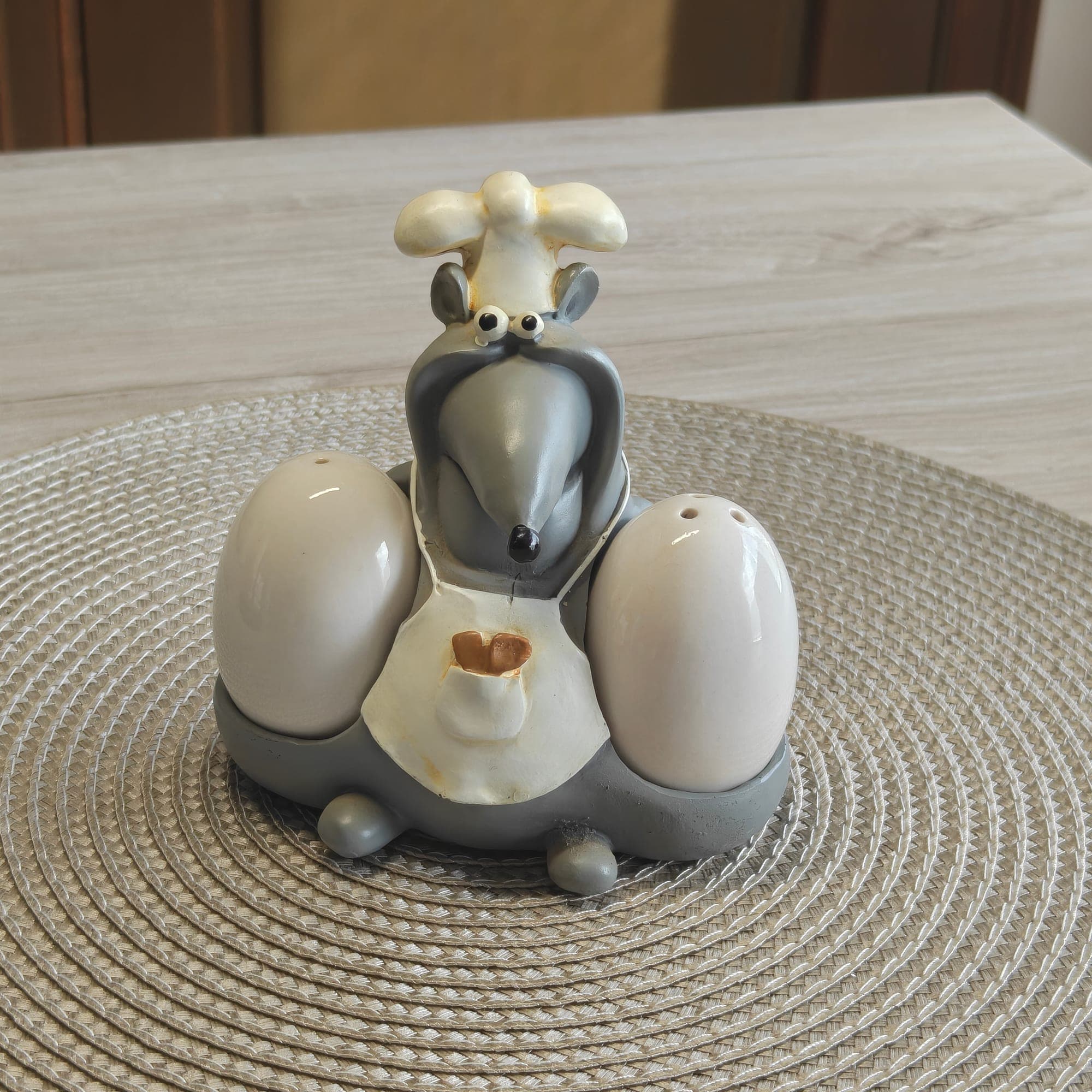 Joli set poivre et sel - Souris Cuisinier