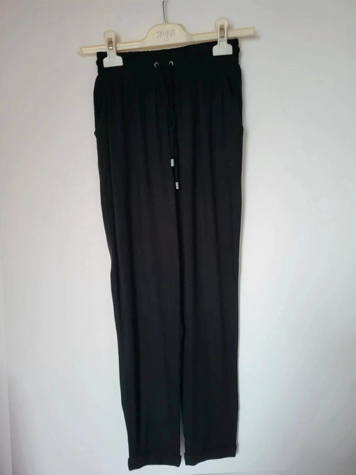 Luchtige zwarte zomerbroek Pimkie Maat s