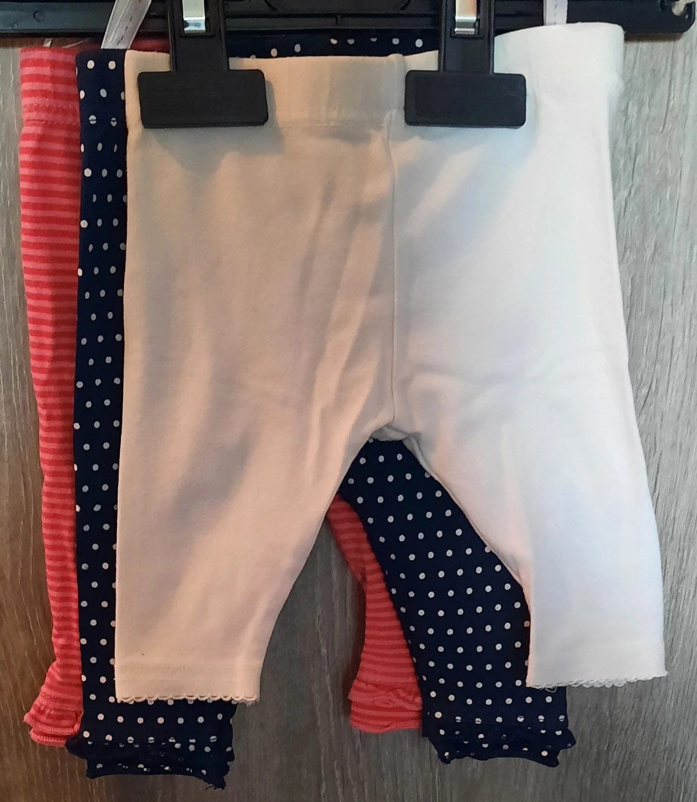 3x Zeeman leggings meisje maat 50 cm