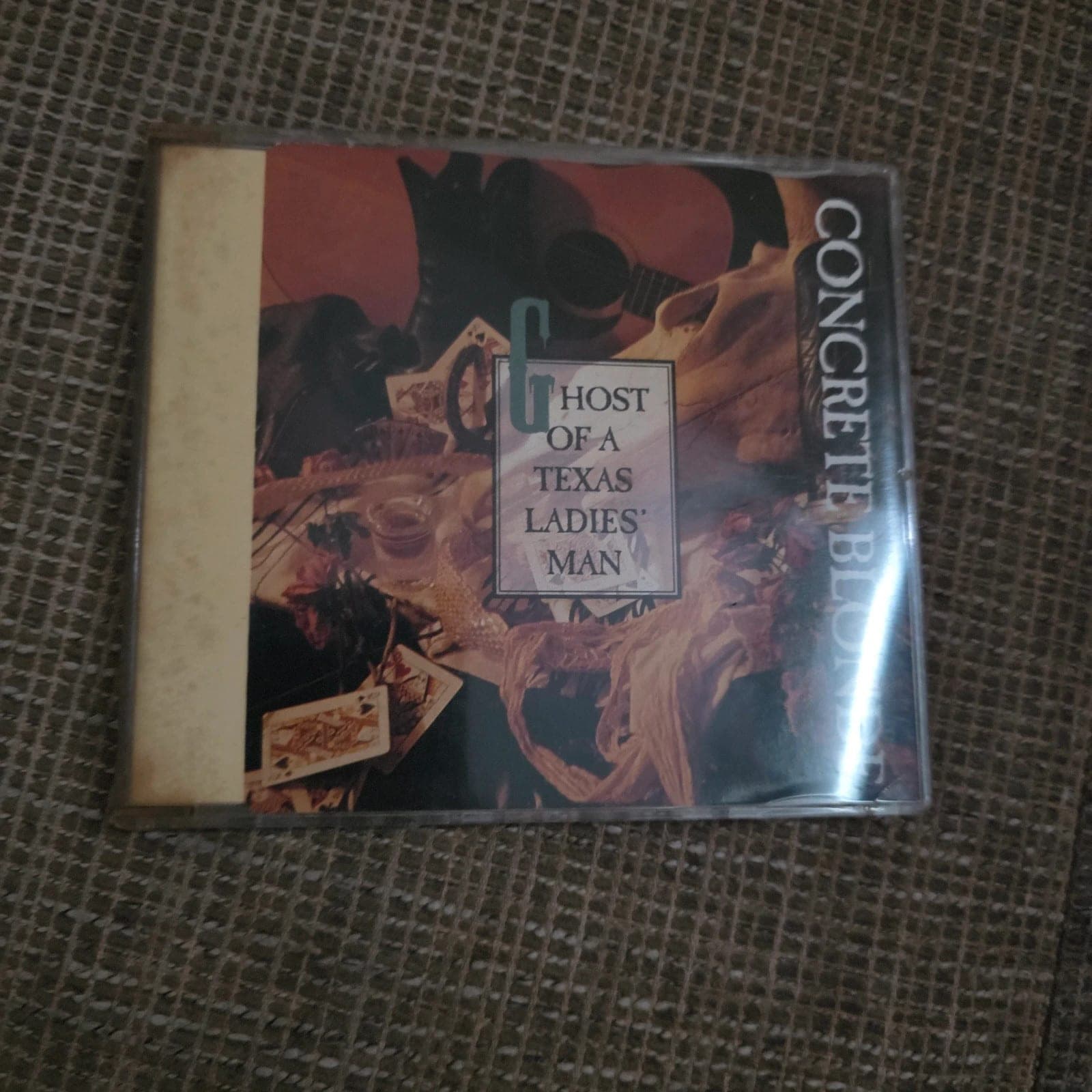 Concrete Blonde - Ghost of a Texas Ladies' Man CD Single (1992) • Rare Bloodlett