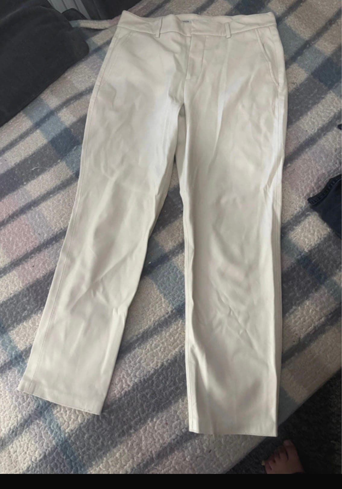Witte chino broek