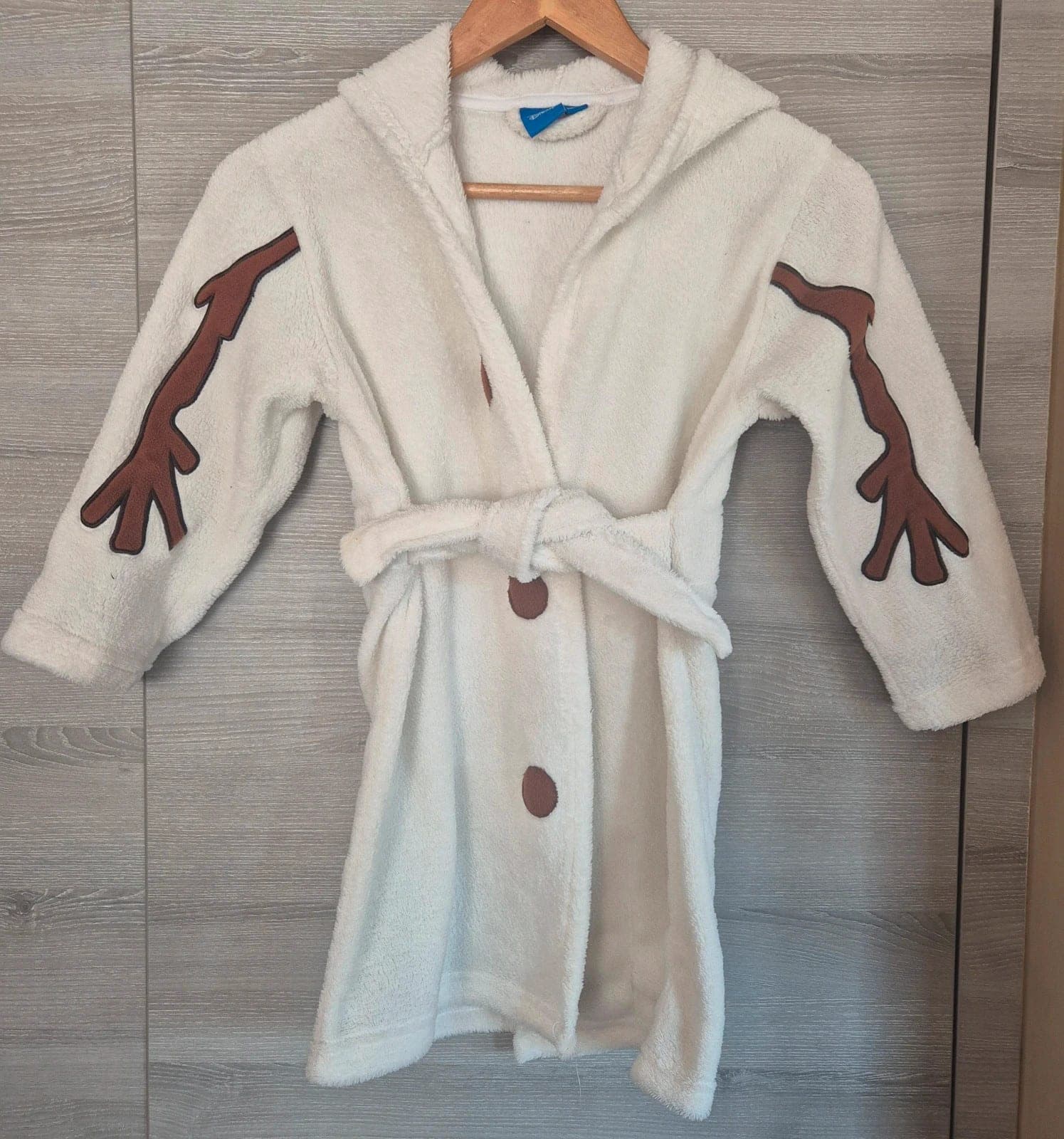 Witte badjas Olaf Frozen Disney 116 cm