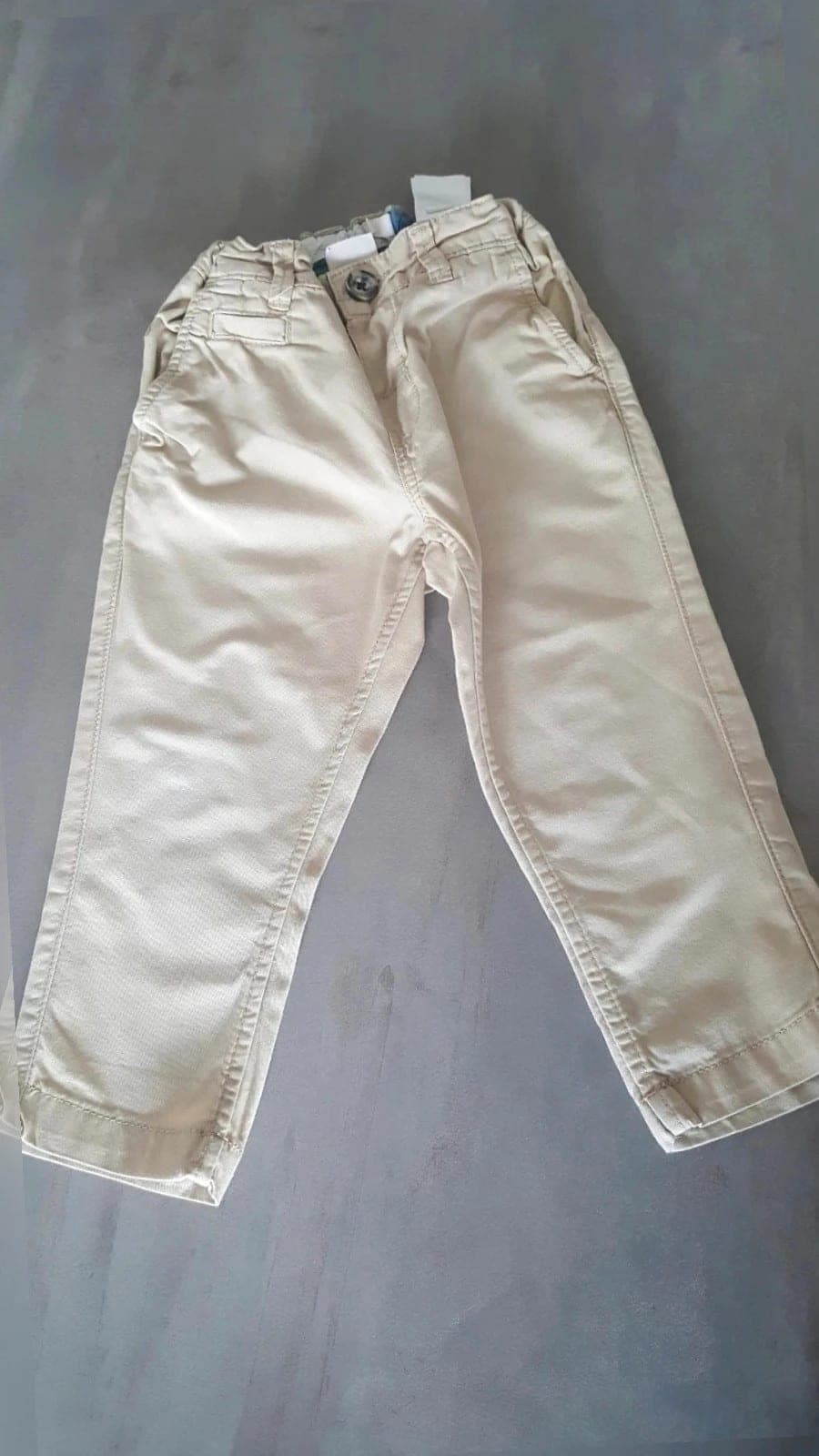 Beige Broek H&M 80