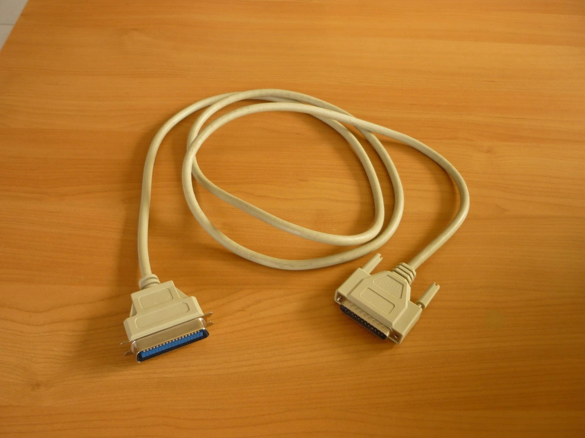 25-pin DB25 plug naar 36-polig CN36 plug D-sub parallelle printer kabel