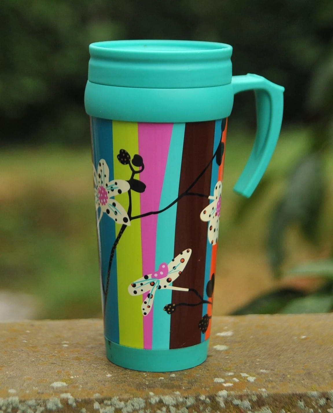 Drinkbeker Pylones orchidee design
