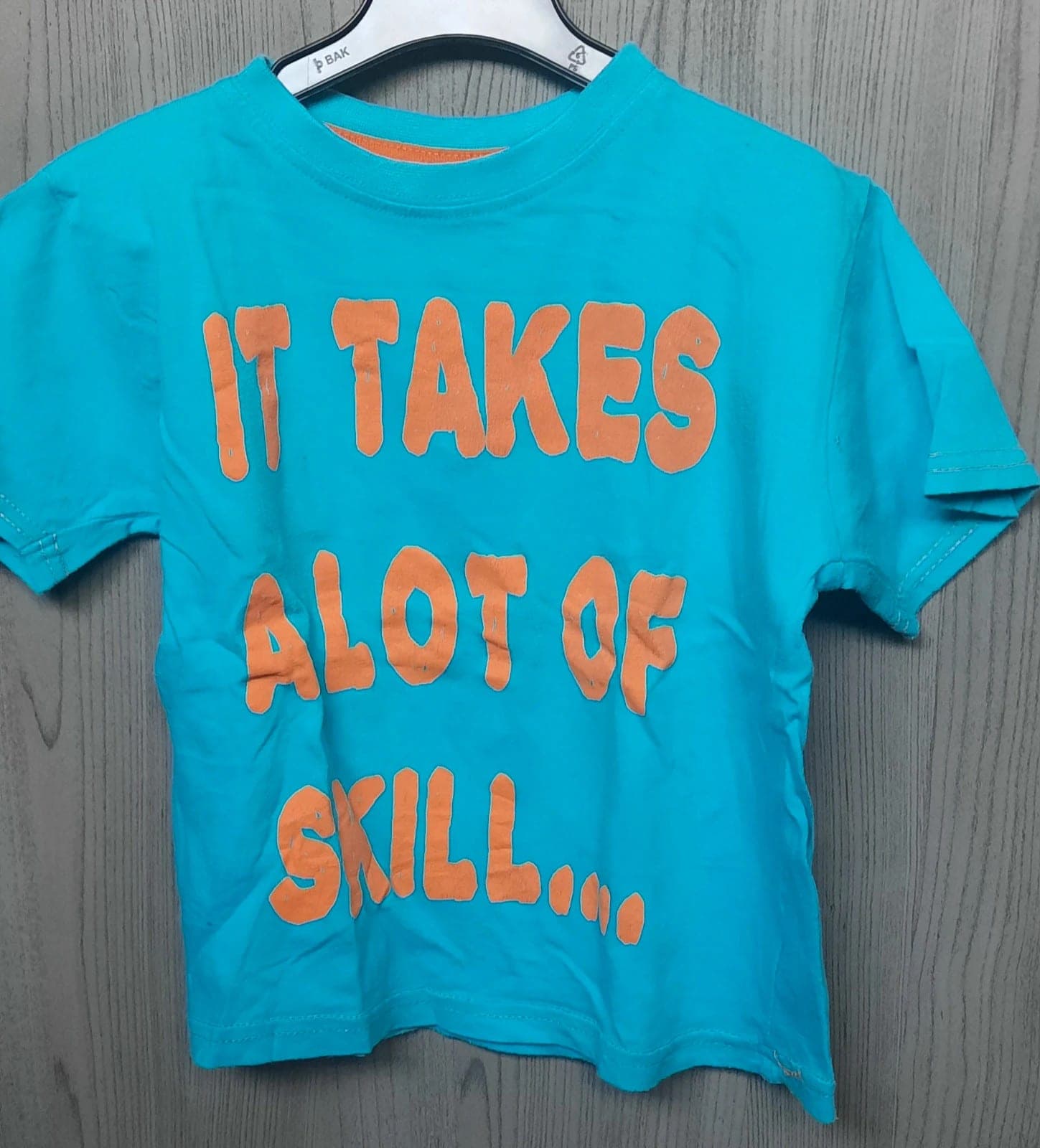 Primark T-shirt jongens 'It Takes A lot Of Skill'