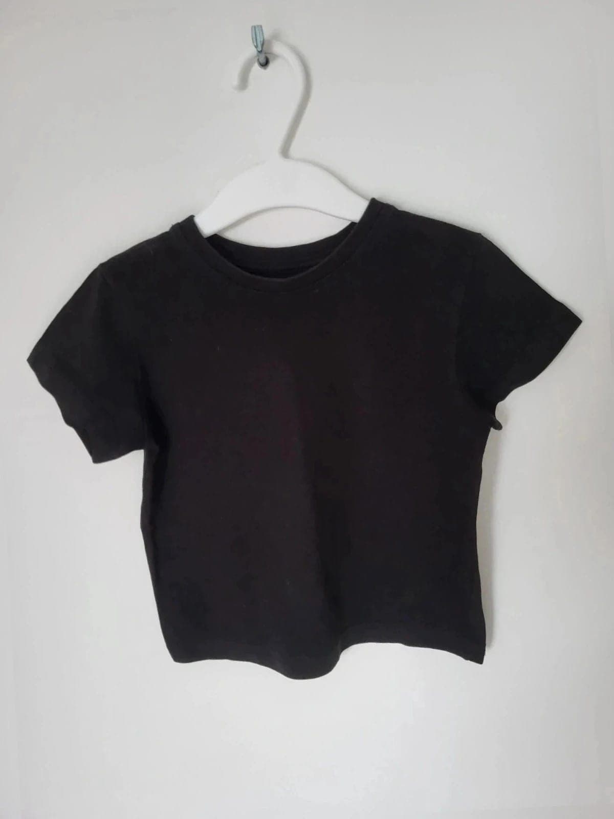 Zwarte basic T-shirt Primark 98