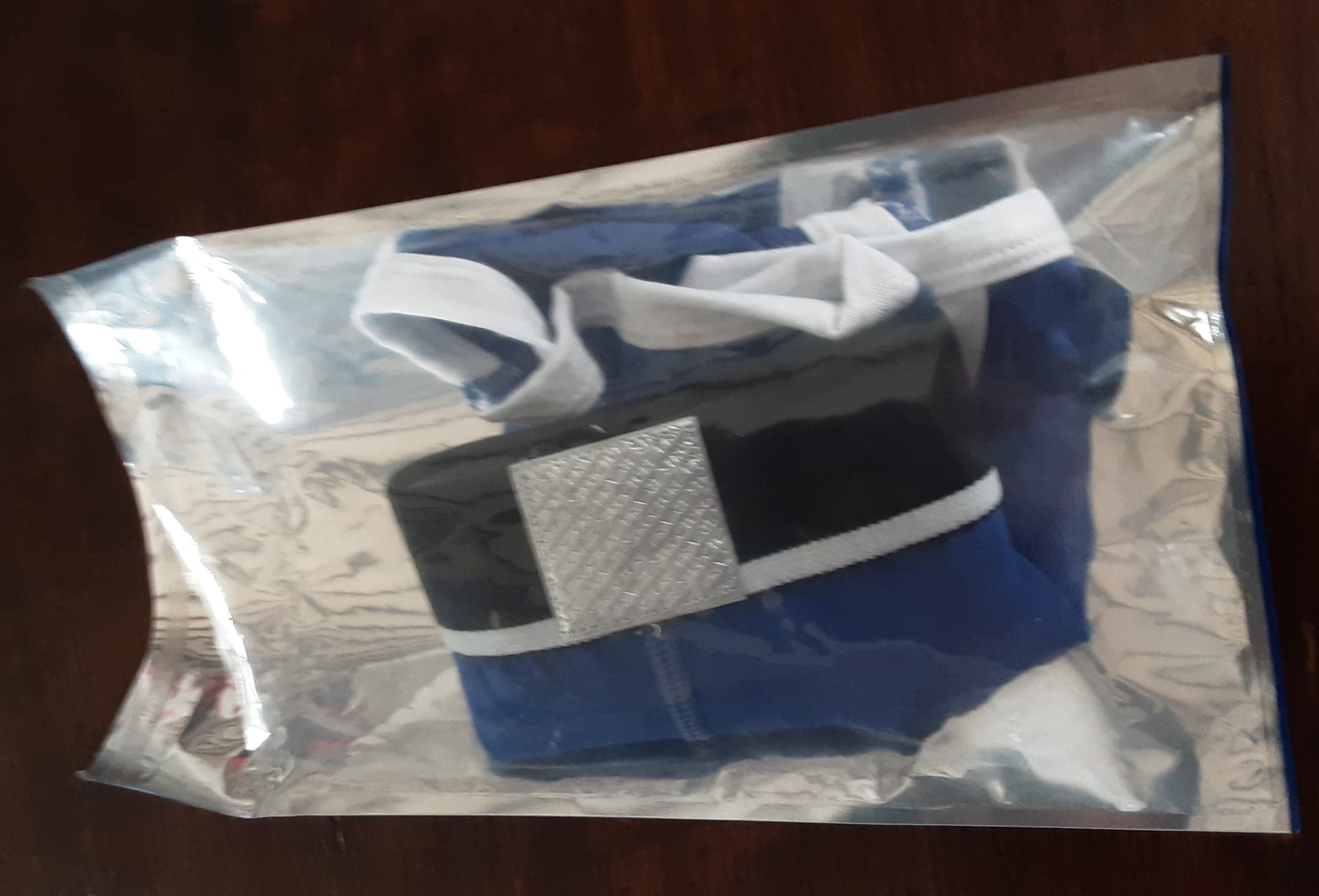 Private Structure Heren Boxershorts Blauw met Voetbaldesign taille Xl