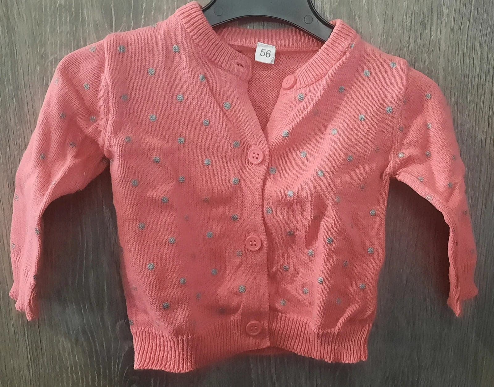 Zeeman vestje met knoopjes 56 cm