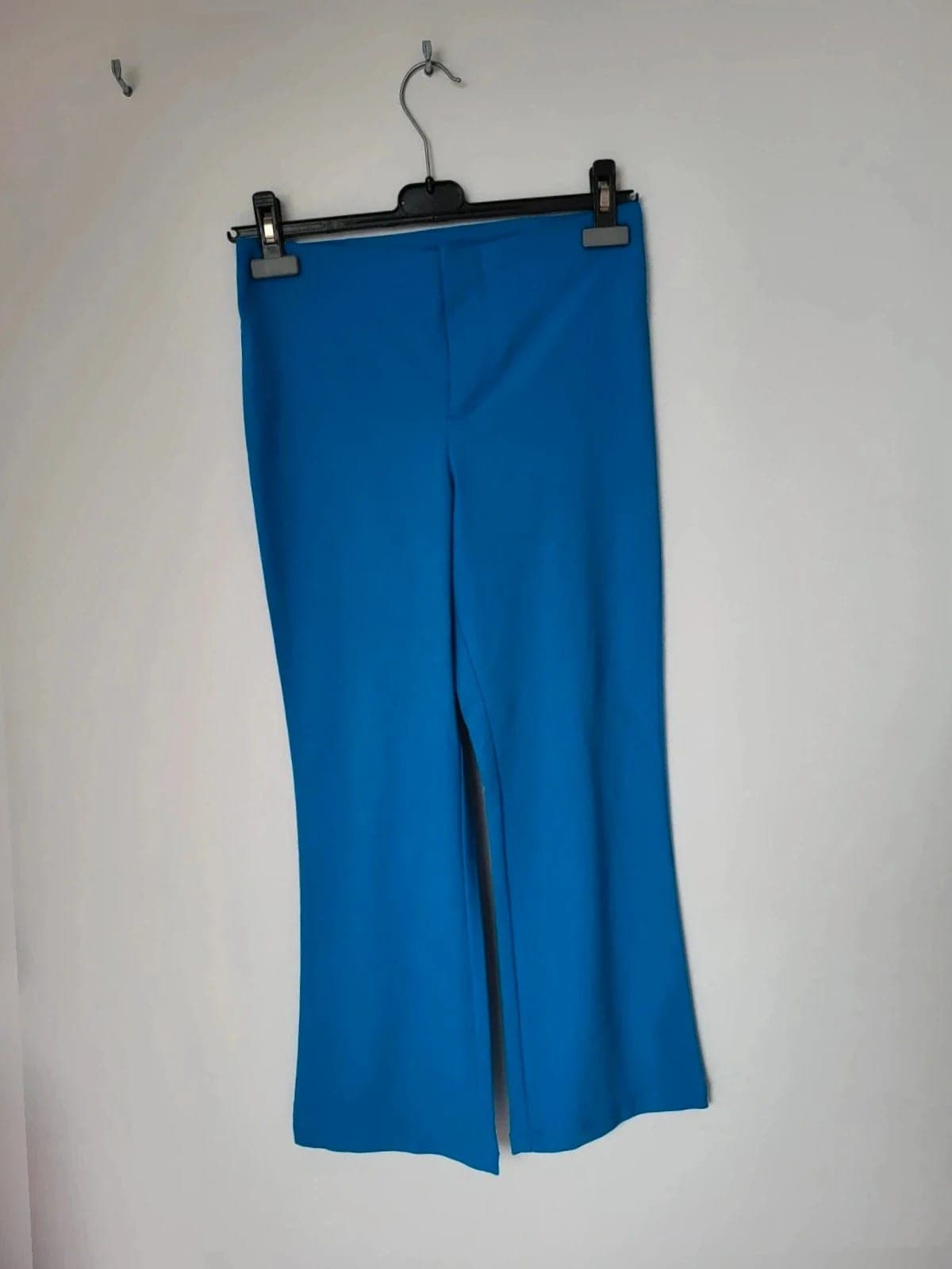 Blauwe flared Broek H&M maat s
