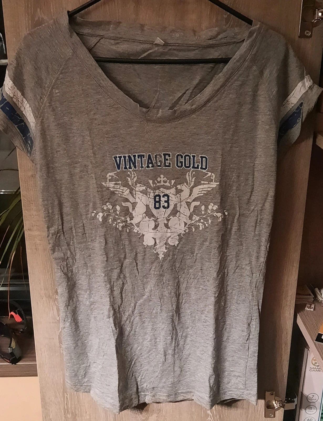 Vintage Gold T-shirt van Zeeman