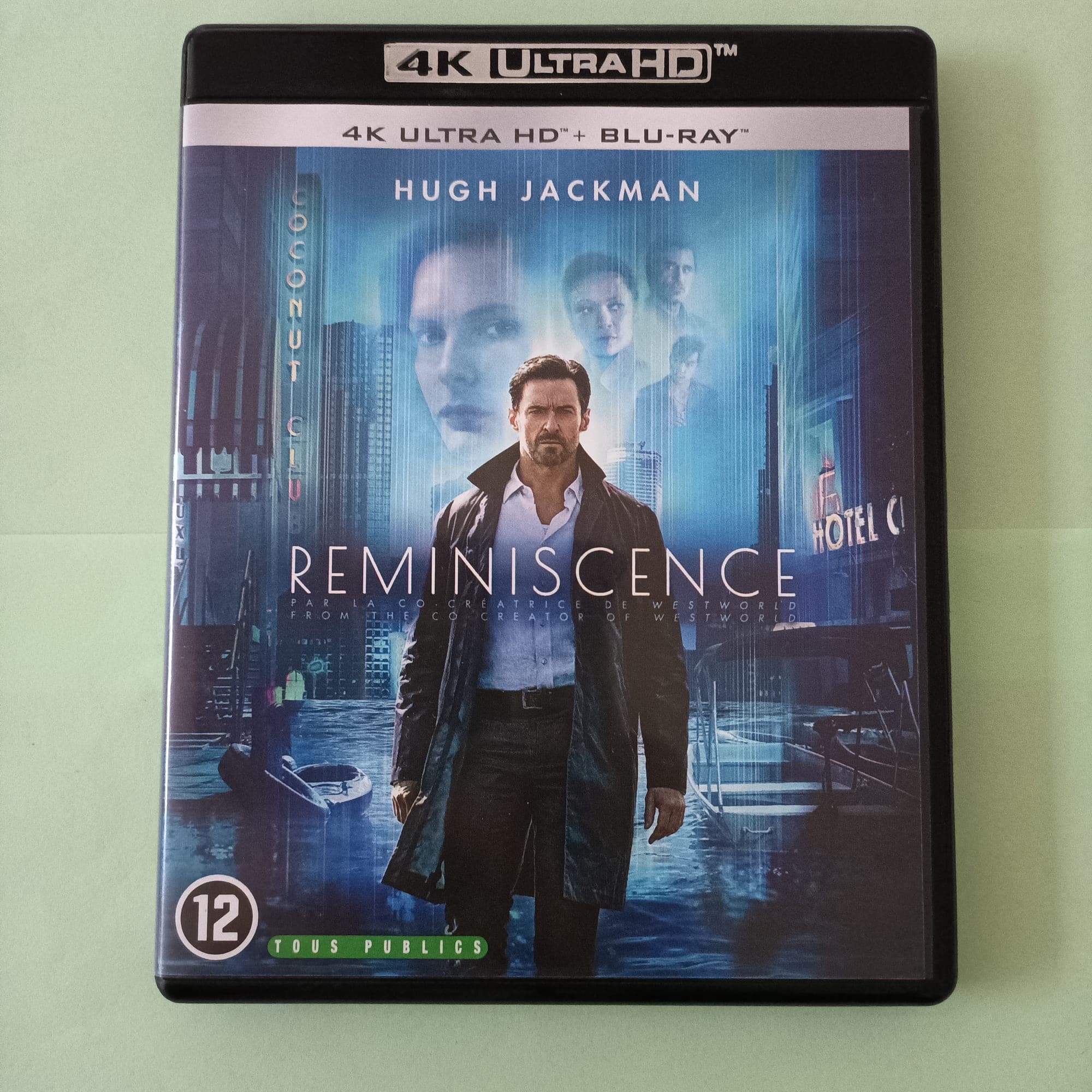 Reminiscence - 4K Ultra HD + Blu-ray met Hugh Jackman