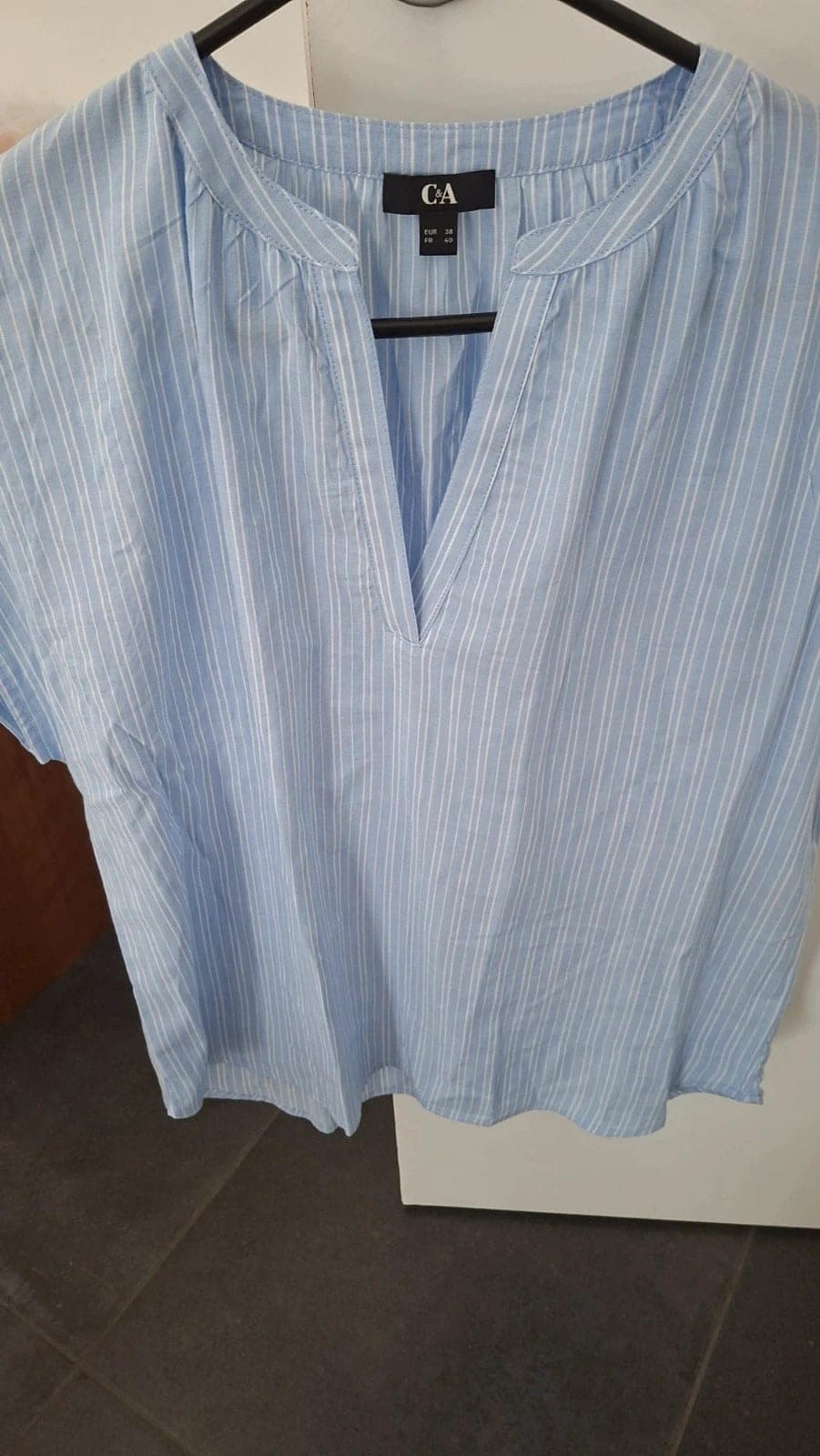 C&A Blouse met streeppatroon maat M/38