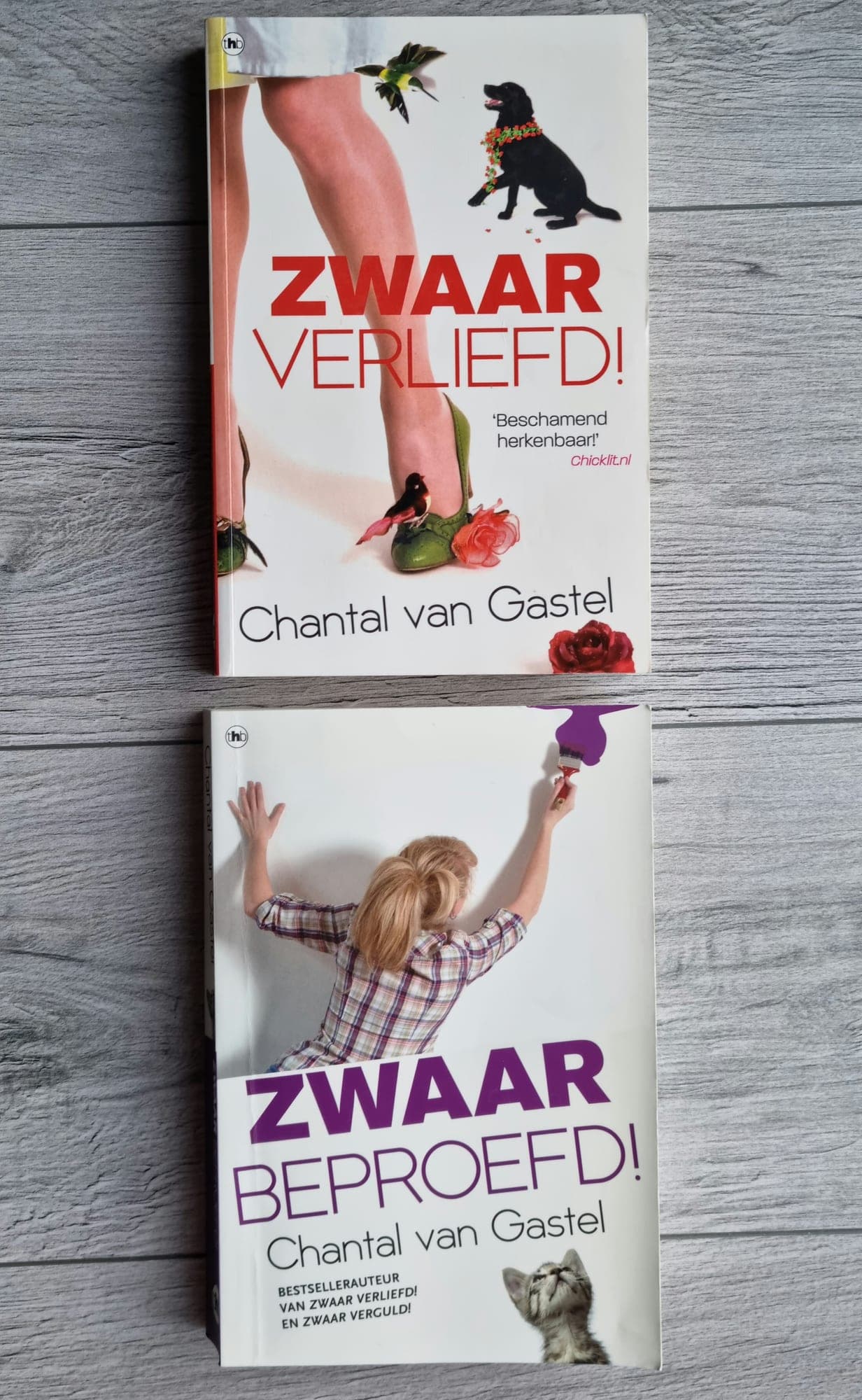 2 boeken van Chantal van Gastel