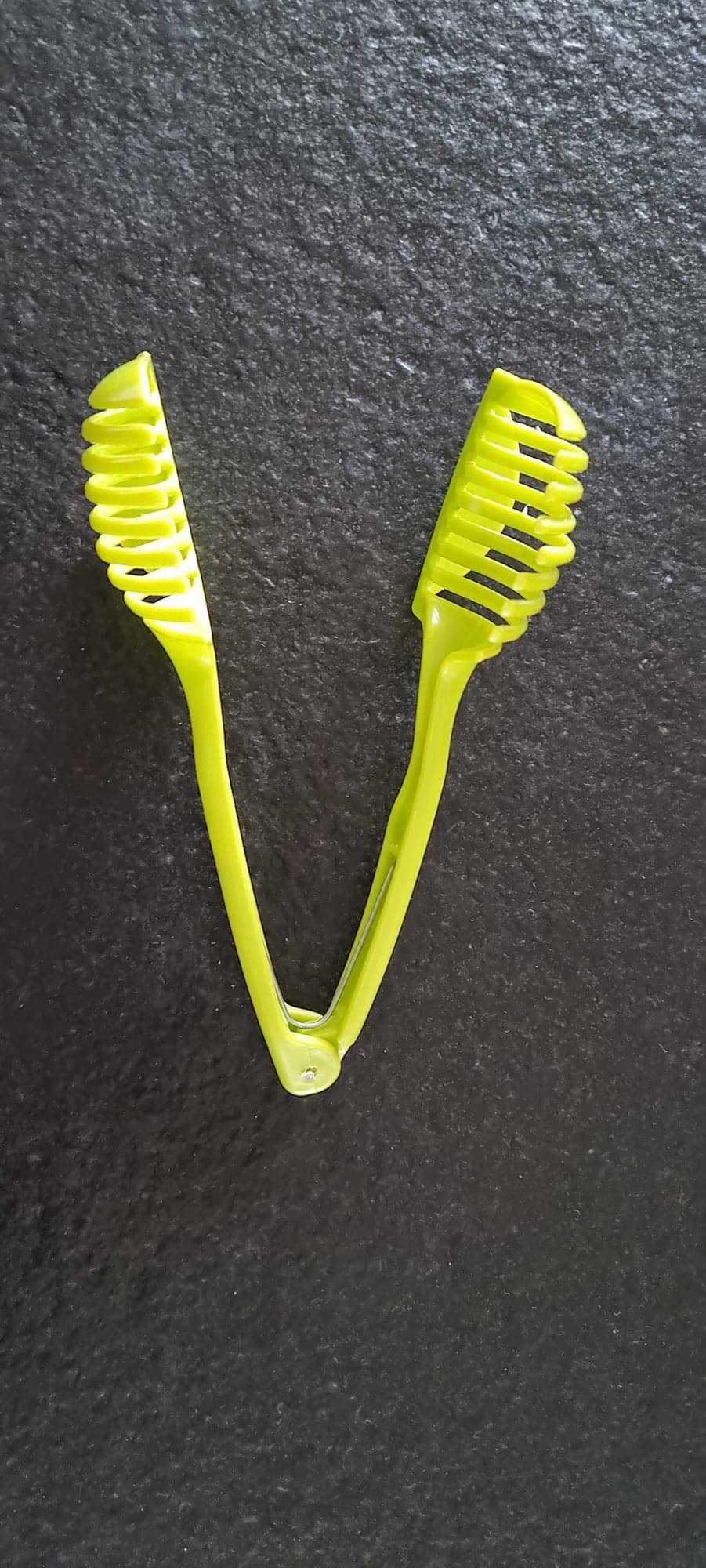 Handige keukentool om ronde groenten/fruit vast te houden