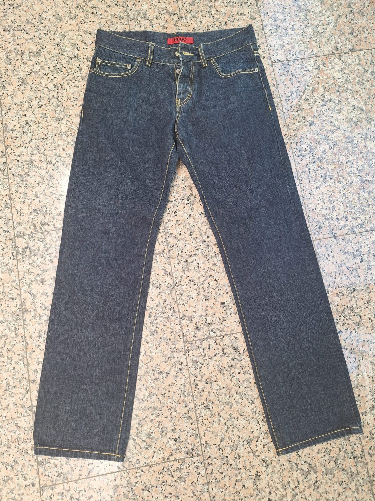 HUGO jeans donkerblauw bootcut