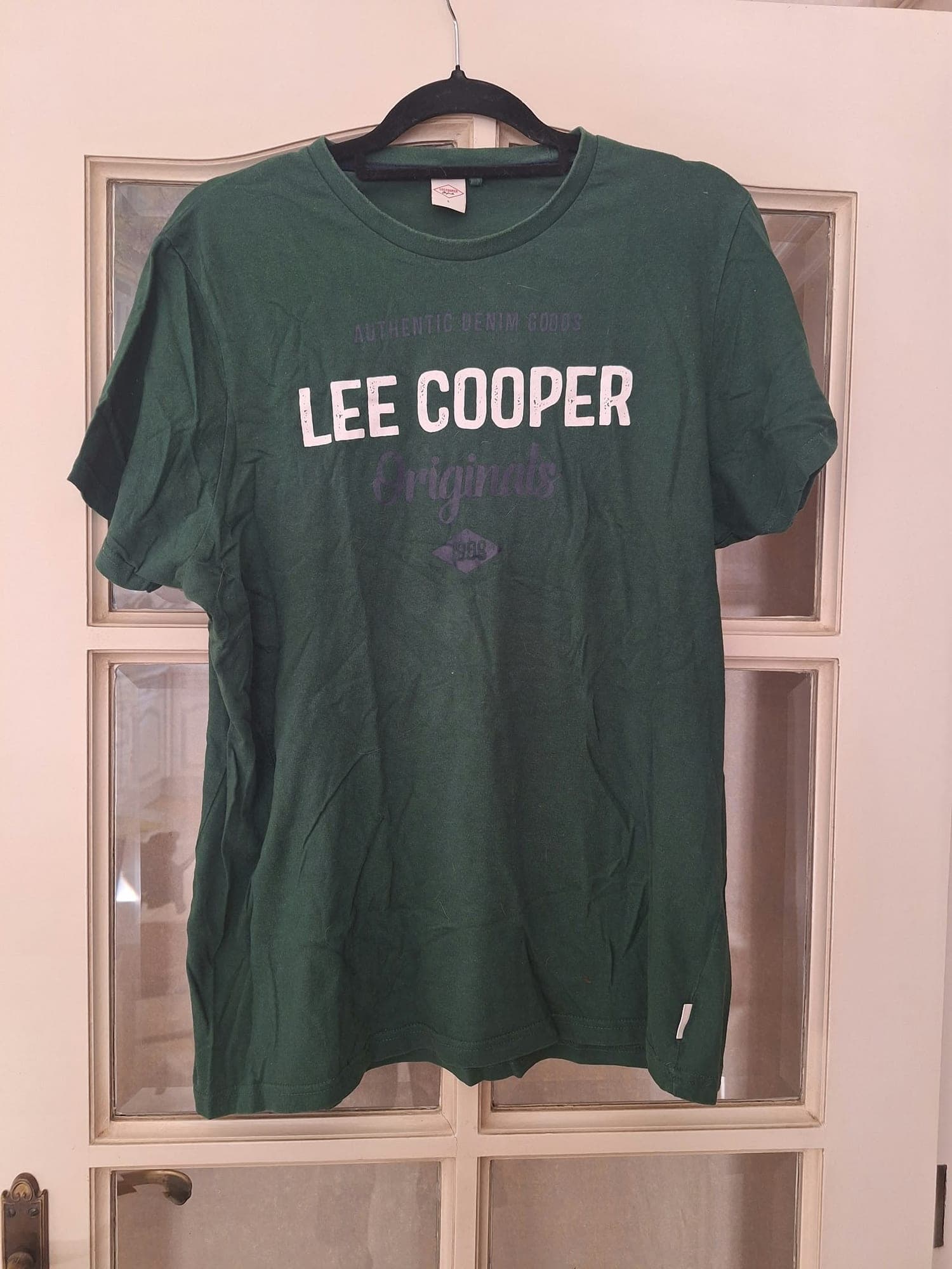 Lee Cooper groen T-shirt met vintage print