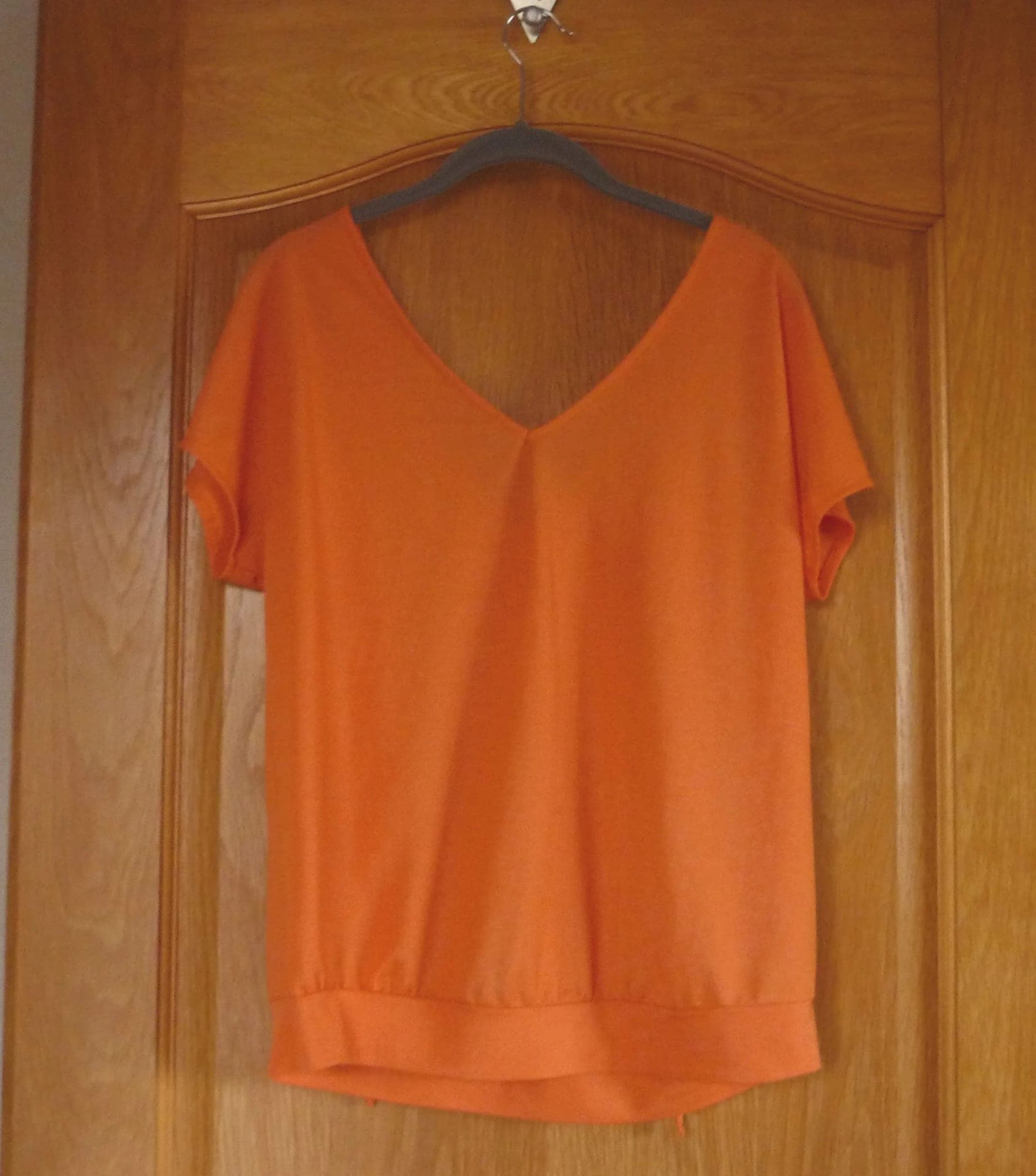 Orange Glittery LolaLiza T-shirt Size M-L