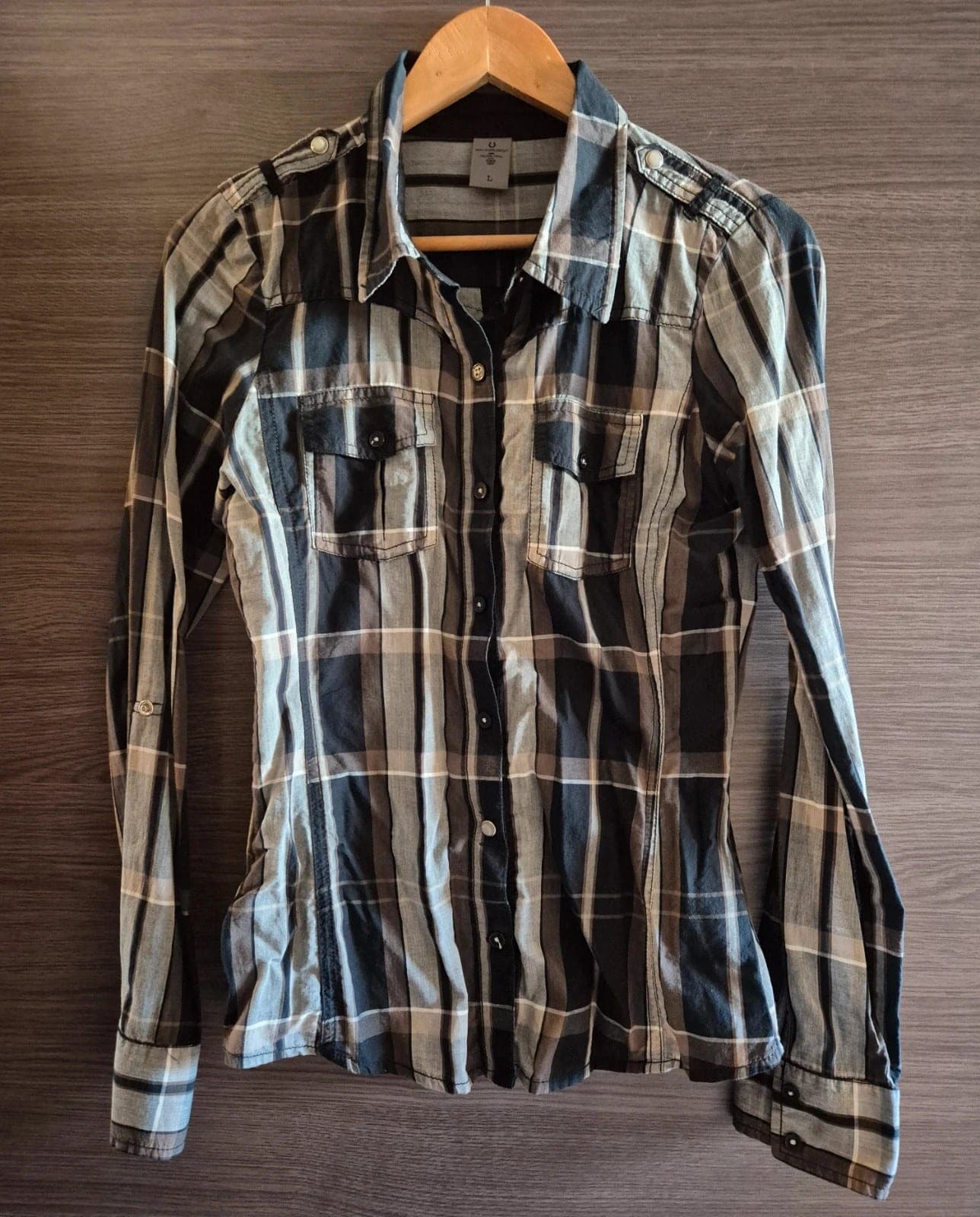 Vero Moda geruit hemdje, like new