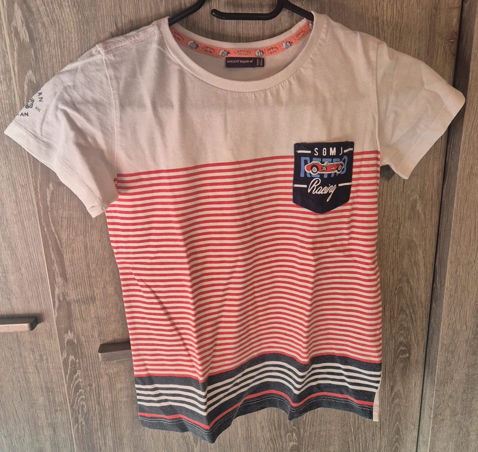Sergent Major retro racing t-shirt jongenskleding