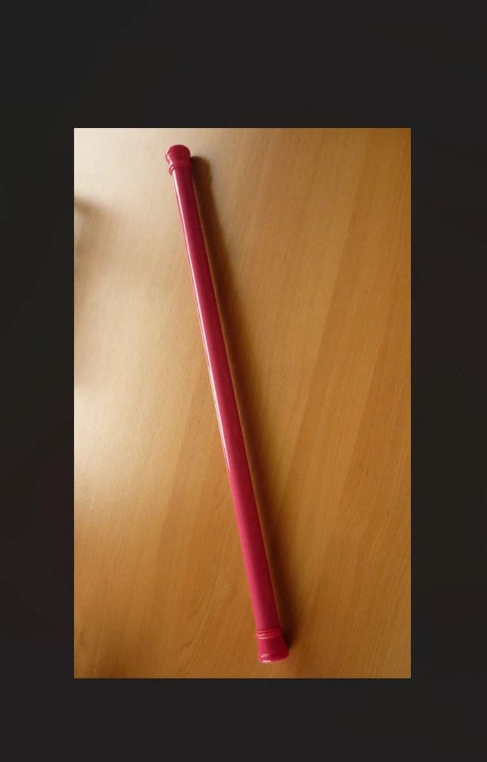 Fuchsia roze douchegordijnstang van Scenario La Redoute