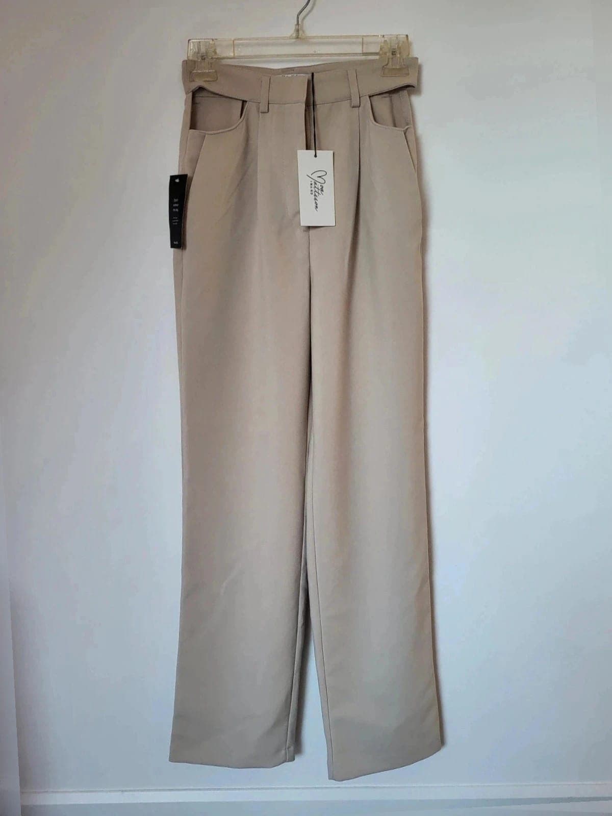 *NIEUW* beige kostuumbroek Na-kd maat 34