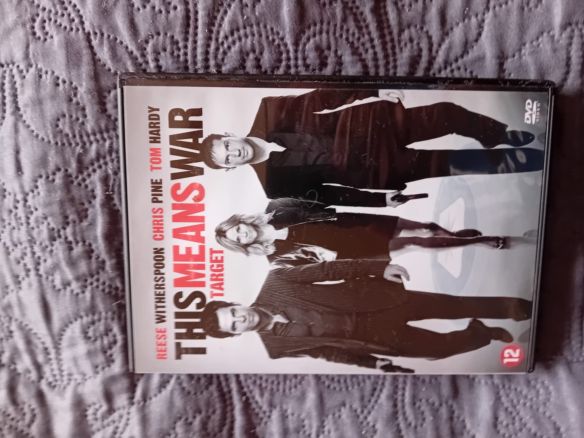 This Means War - DVD met Chris Pine, Tom Hardy & Reese Witherspoon